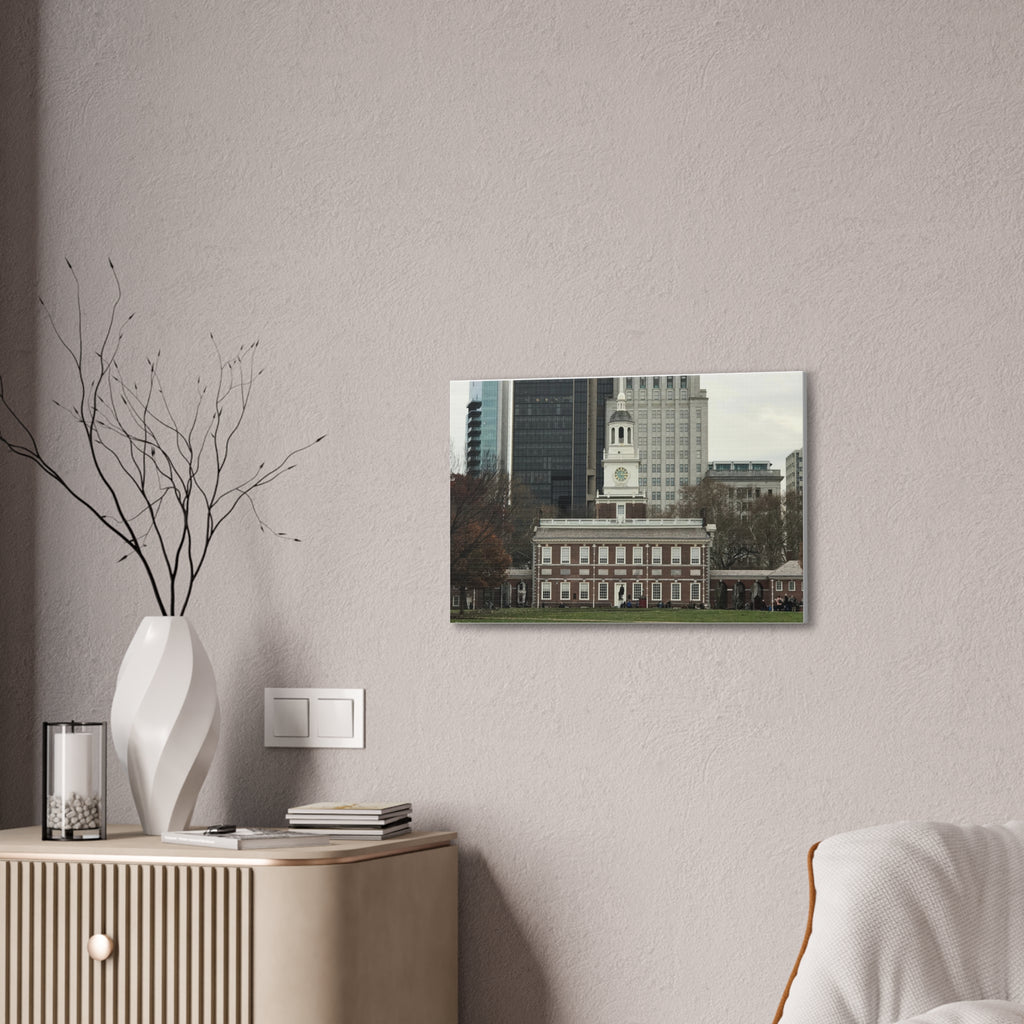 Independence Hall Photo Canvas Print — Historic Philadelphia (Stretched Canvas)