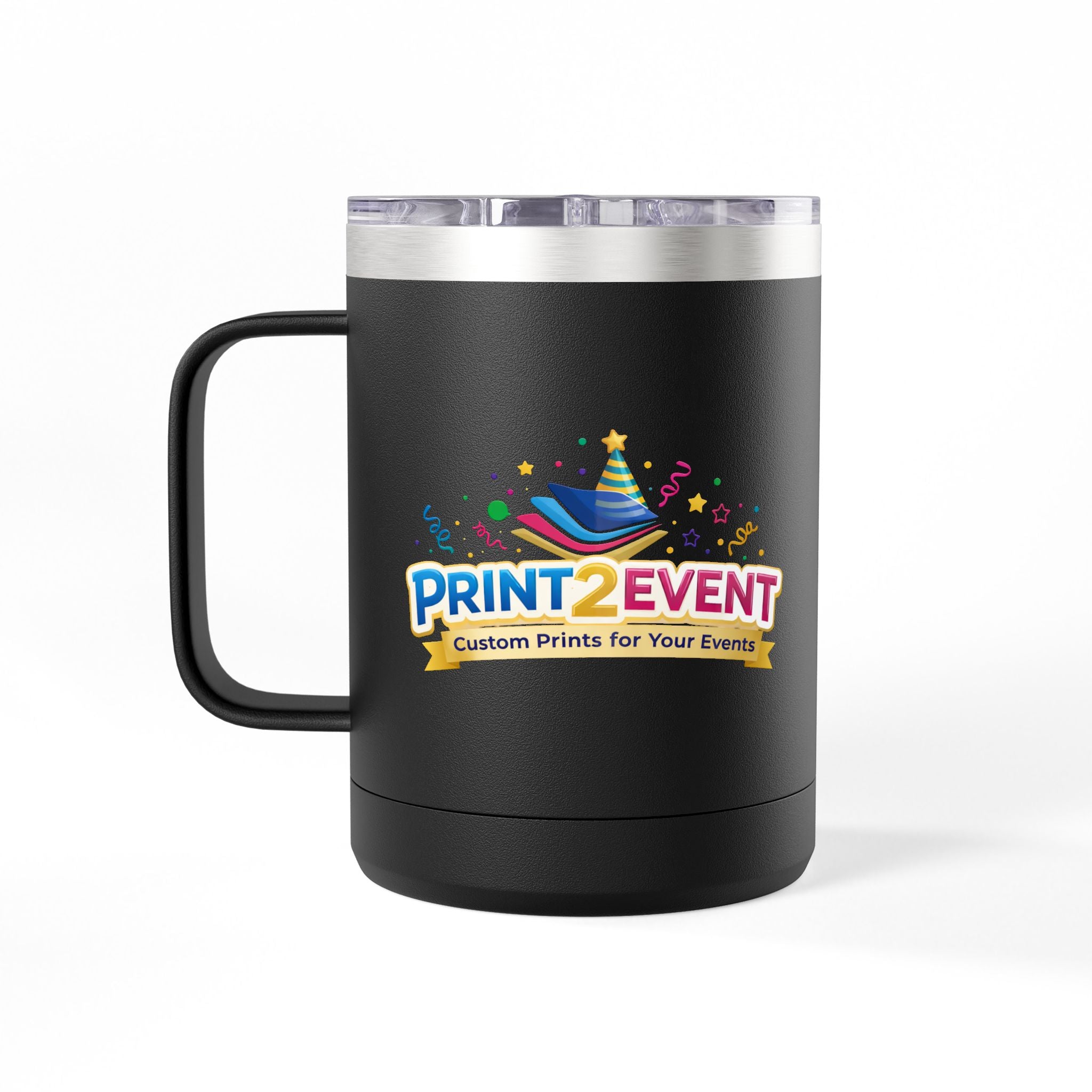 15oz Insulated Coffee Tumbler Mug — Custom Promotional Tumbler Mug