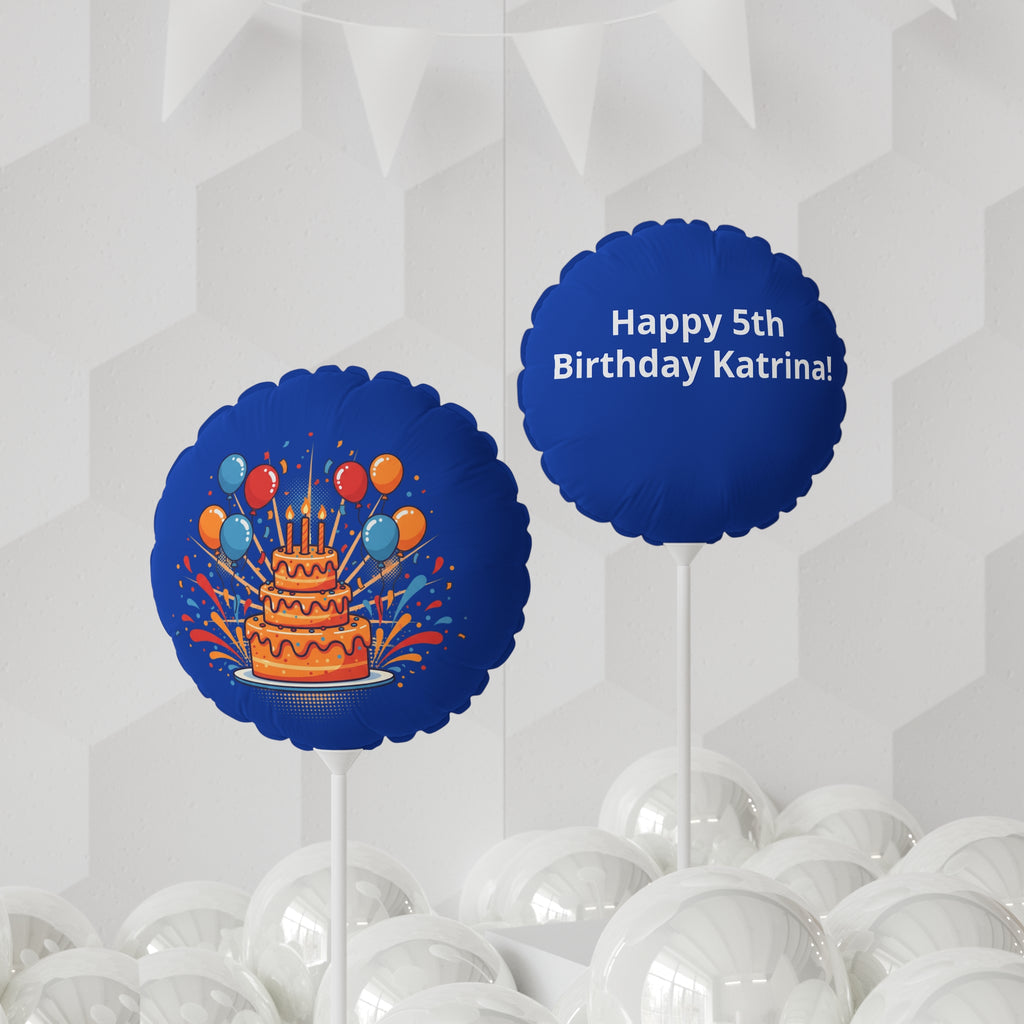 Customized Mylar Balloon — 11" Round Party Balloon
