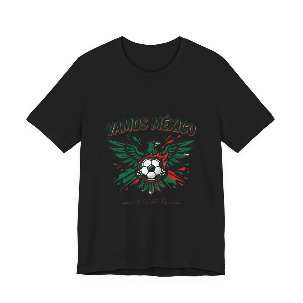 Vamos Mexico Soccer T-Shirt | Country Pride, Retro Soccer Championship Season