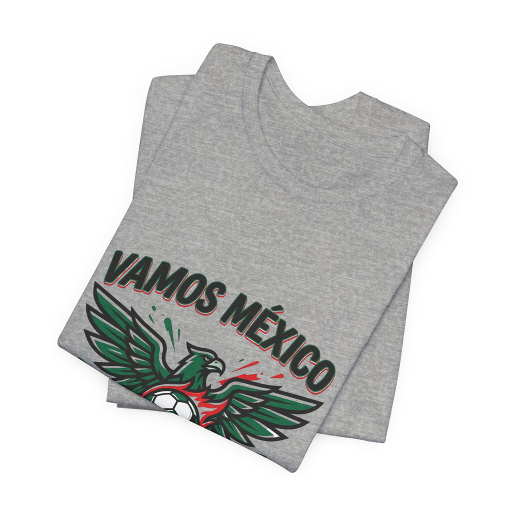 Vamos Mexico Soccer T-Shirt | Country Pride, Retro Soccer Championship Season