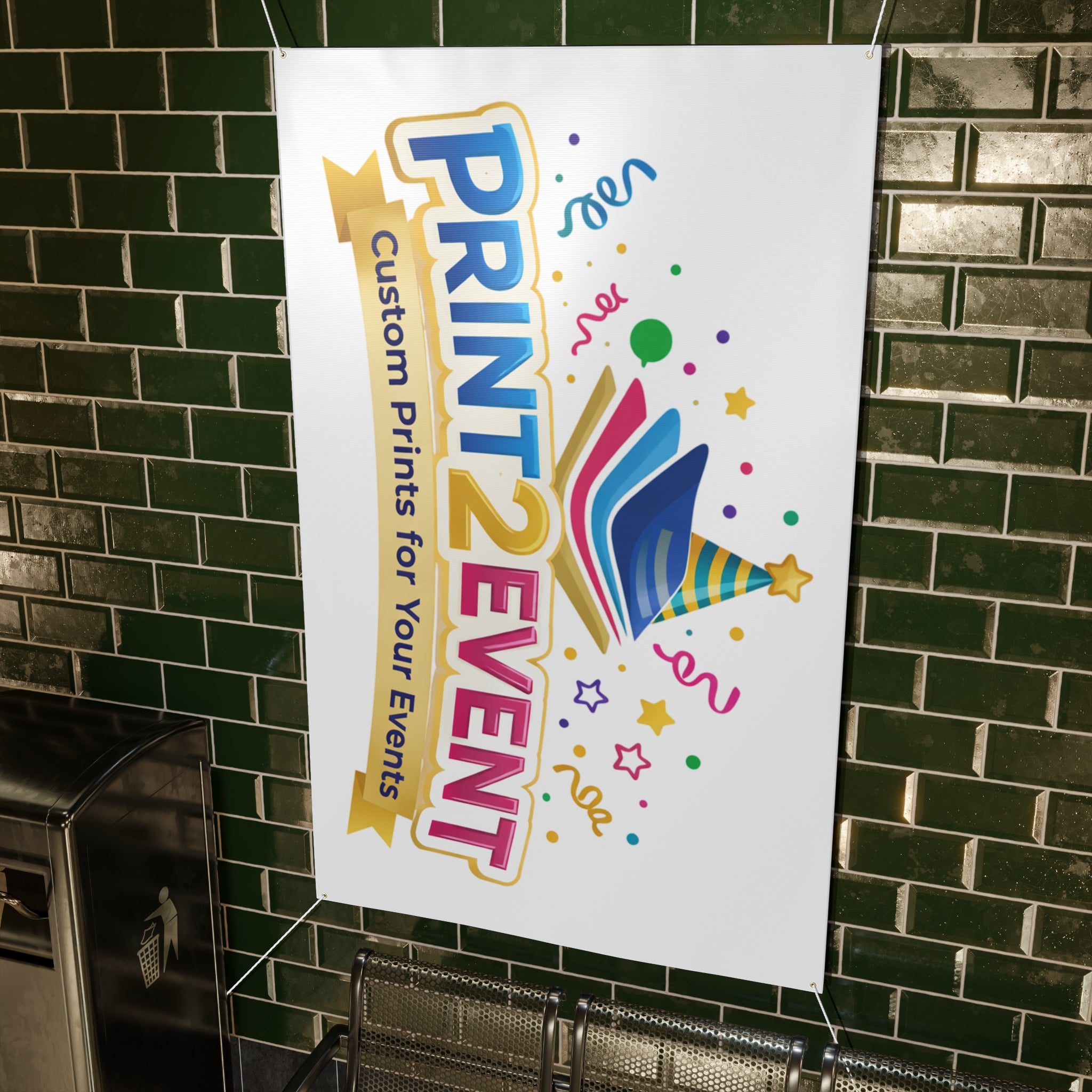 DIY Vinyl Banner — Custom Logo Banner Promotional Banner
