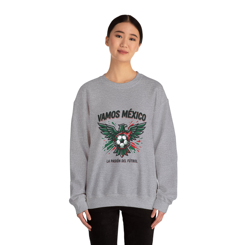Vamos México Eagle Soccer Crewneck Sweatshirt | Country Pride, Retro Soccer