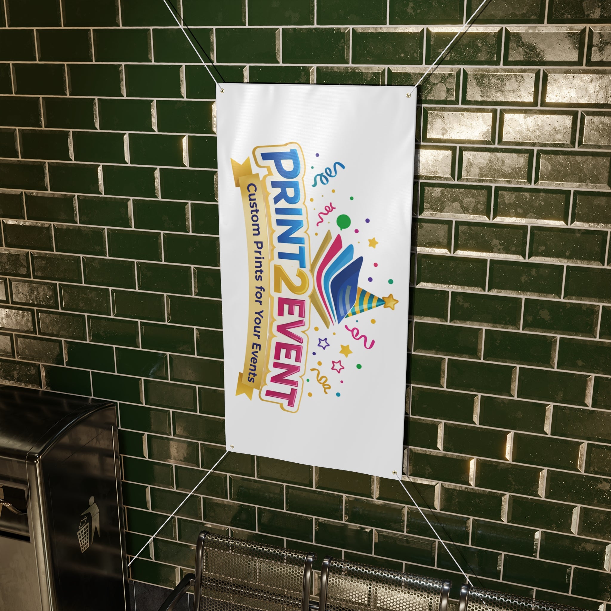DIY Vinyl Banner — Custom Logo Banner Promotional Banner