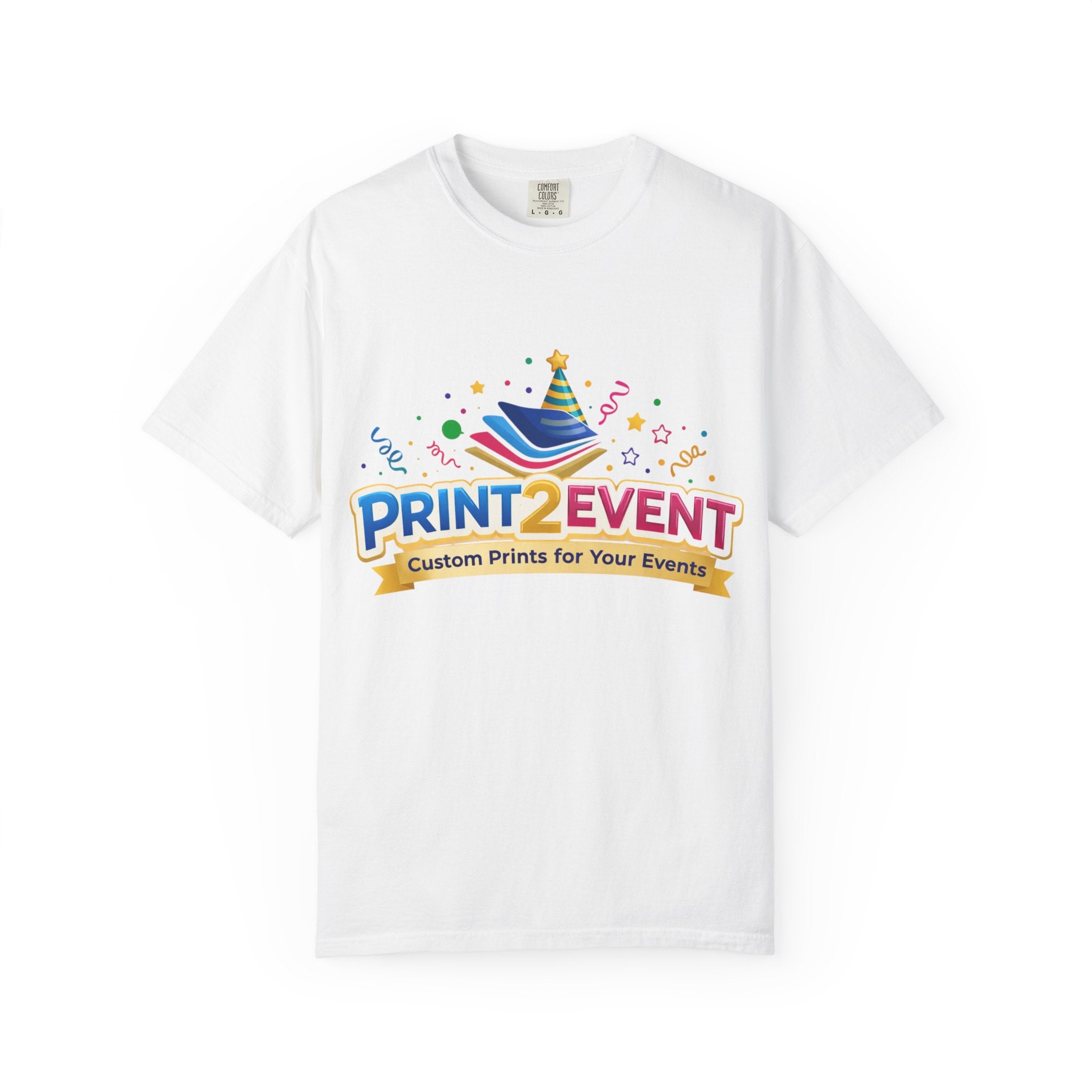 Garment-Dyed Custom T-Shirt for DIY Personalization