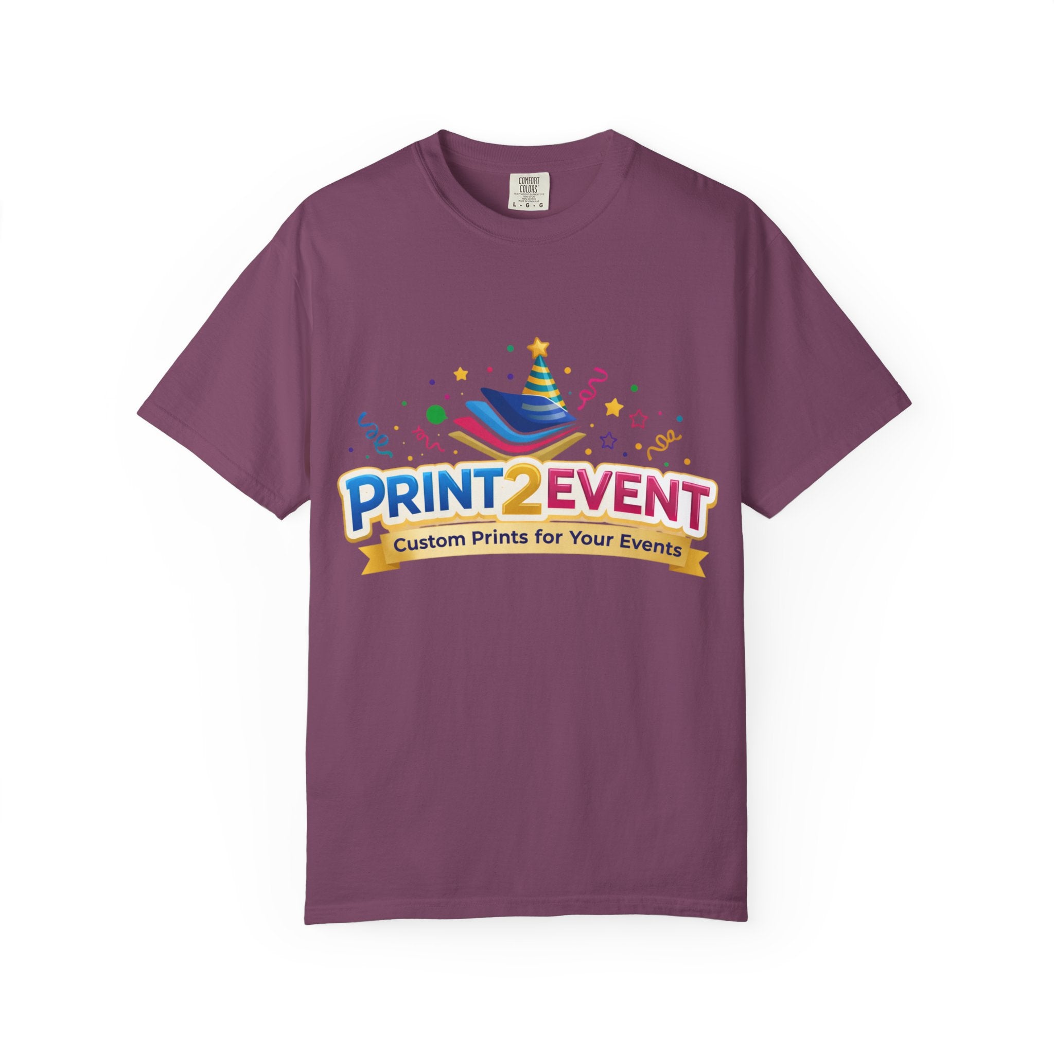 Garment-Dyed Custom T-Shirt for DIY Personalization
