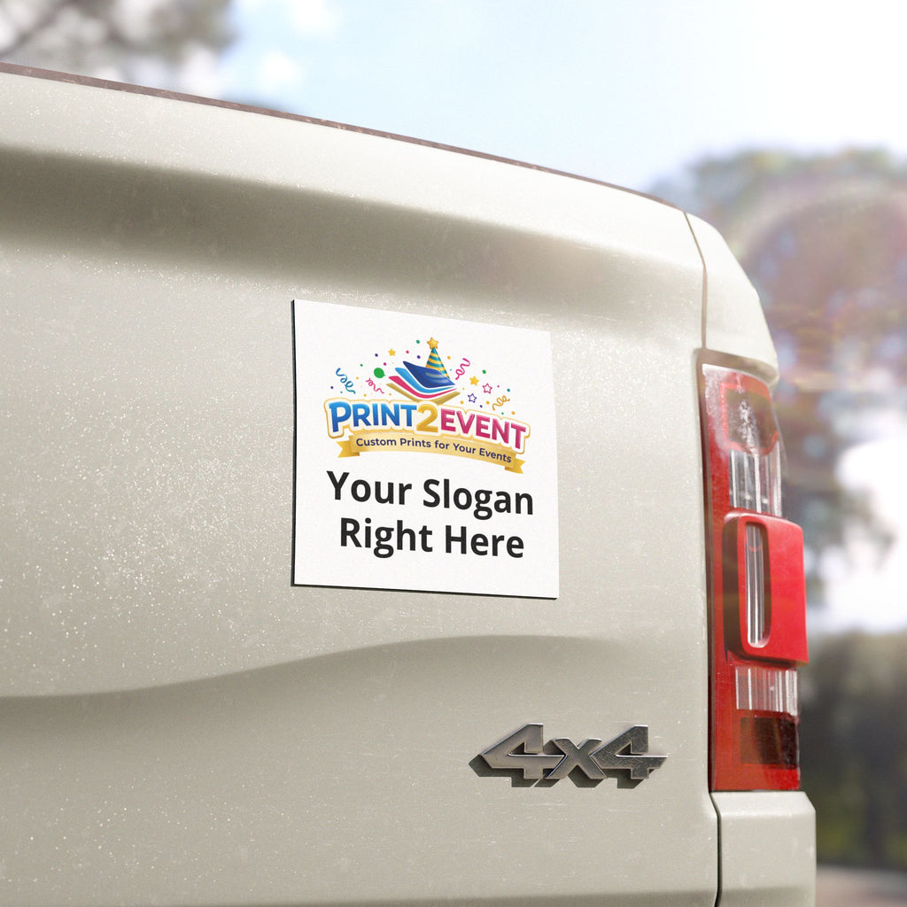 DIY Car Magnet | Custom Promotional Vehicle Magnet