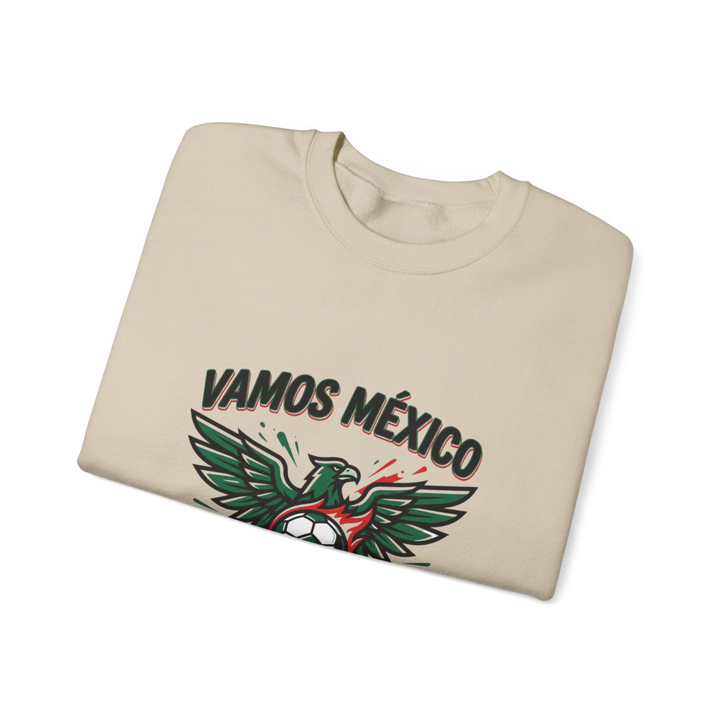 Vamos México Eagle Soccer Crewneck Sweatshirt | Country Pride, Retro Soccer