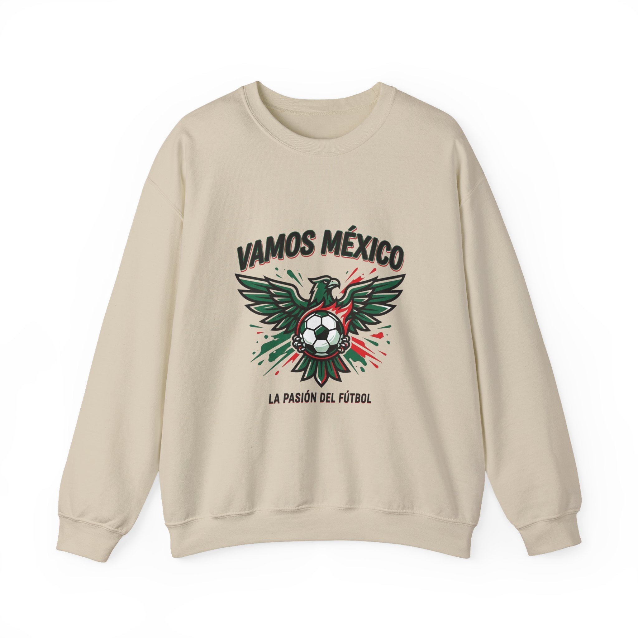 Vamos México Eagle Soccer Crewneck Sweatshirt | Country Pride, Retro Soccer