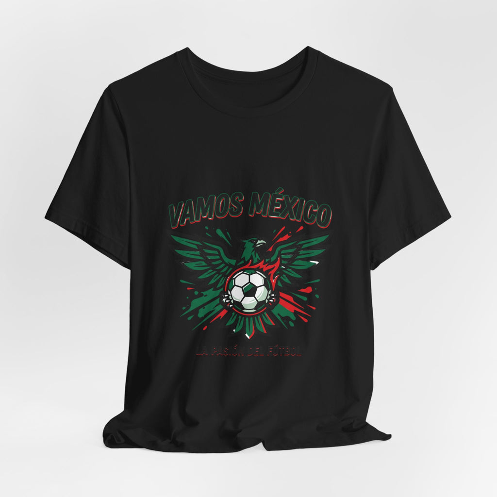 Vamos Mexico Soccer T-Shirt | Country Pride, Retro Soccer Championship Season