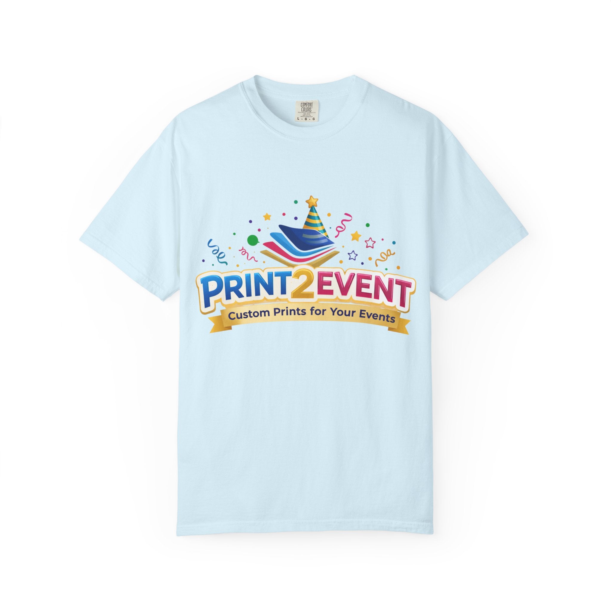 Garment-Dyed Custom T-Shirt for DIY Personalization