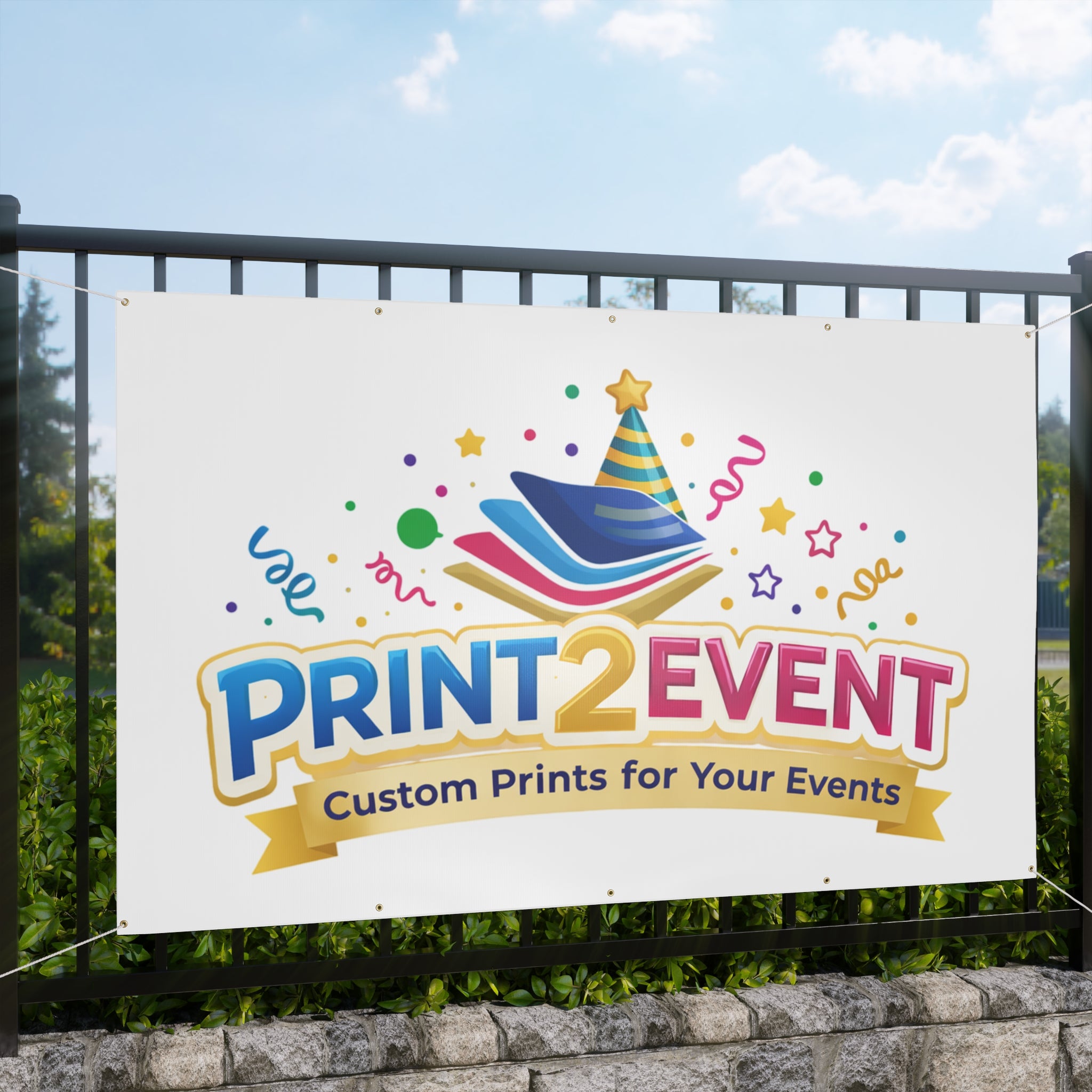 DIY Vinyl Banner — Custom Logo Banner Promotional Banner