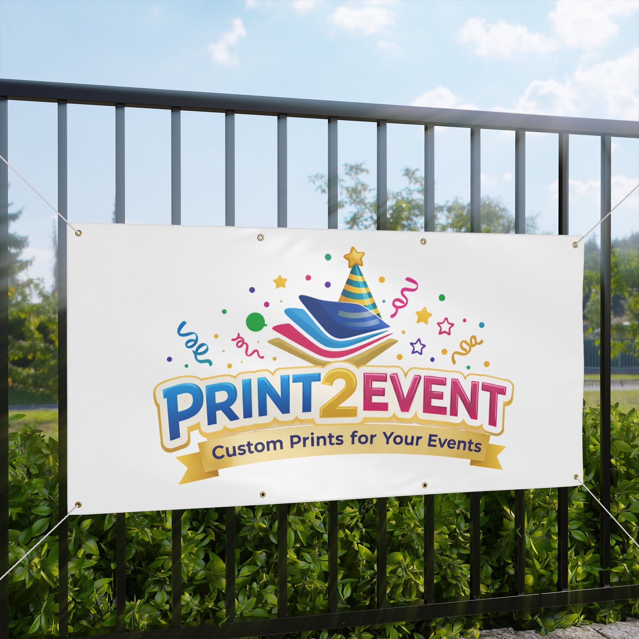 DIY Vinyl Banner — Custom Logo Banner Promotional Banner