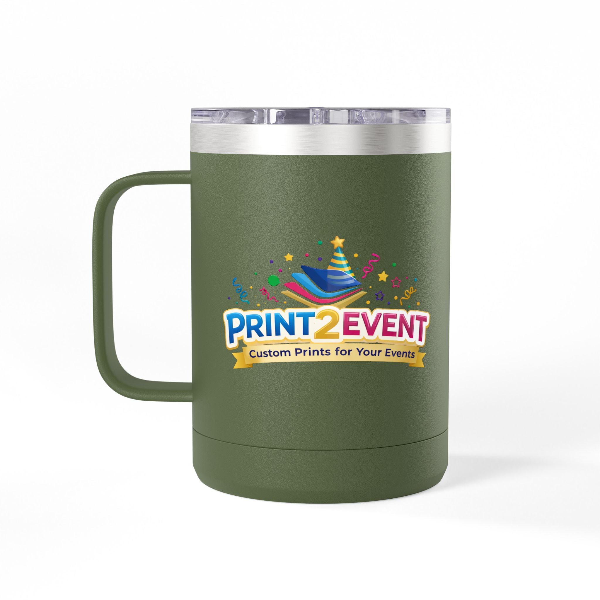 15oz Insulated Coffee Tumbler Mug — Custom Promotional Tumbler Mug