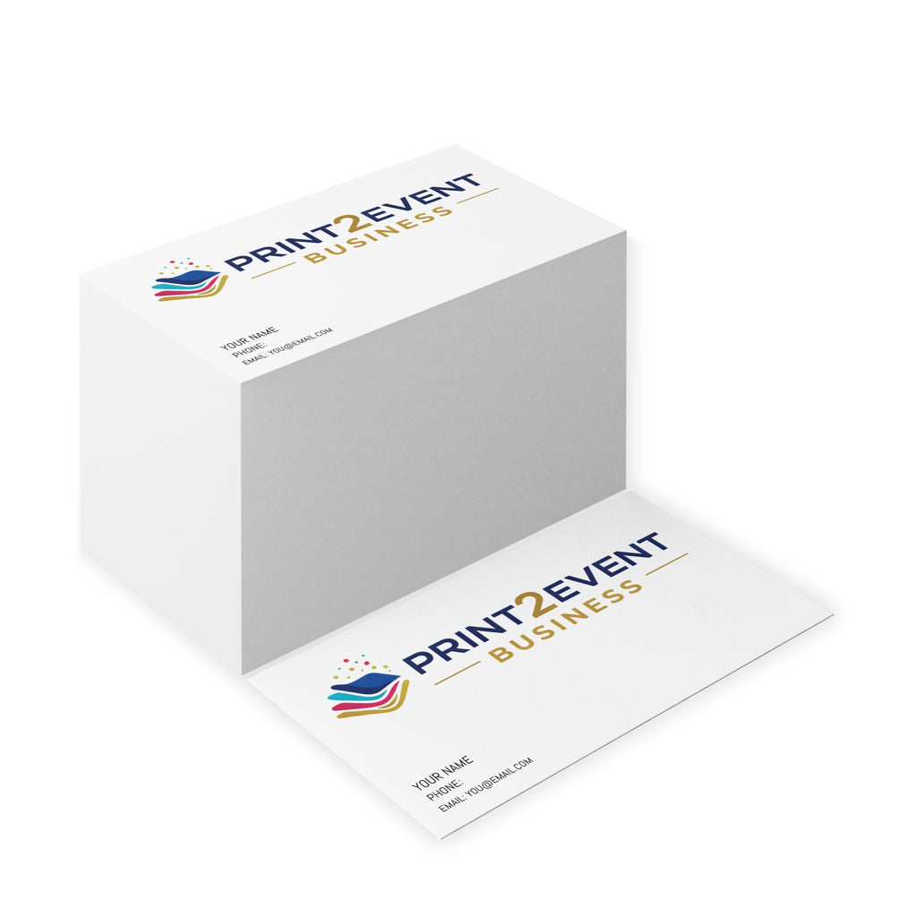 Business Cards — Custom Minimal Corporate Business Card for Event Professionals