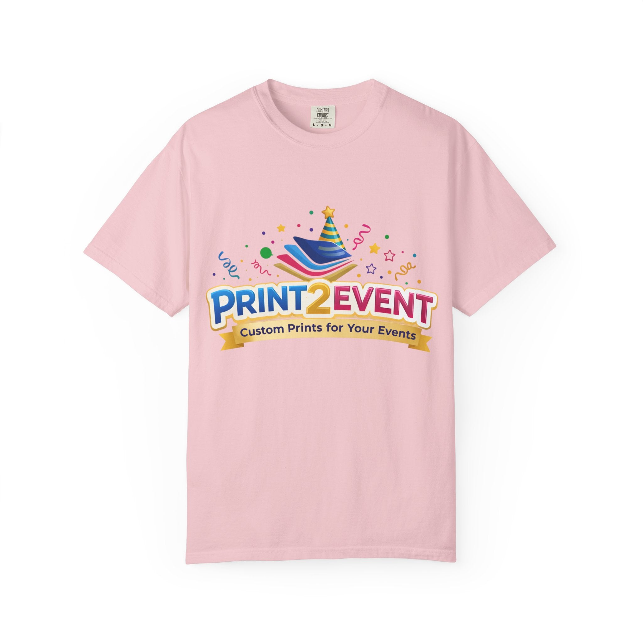 Garment-Dyed Custom T-Shirt for DIY Personalization