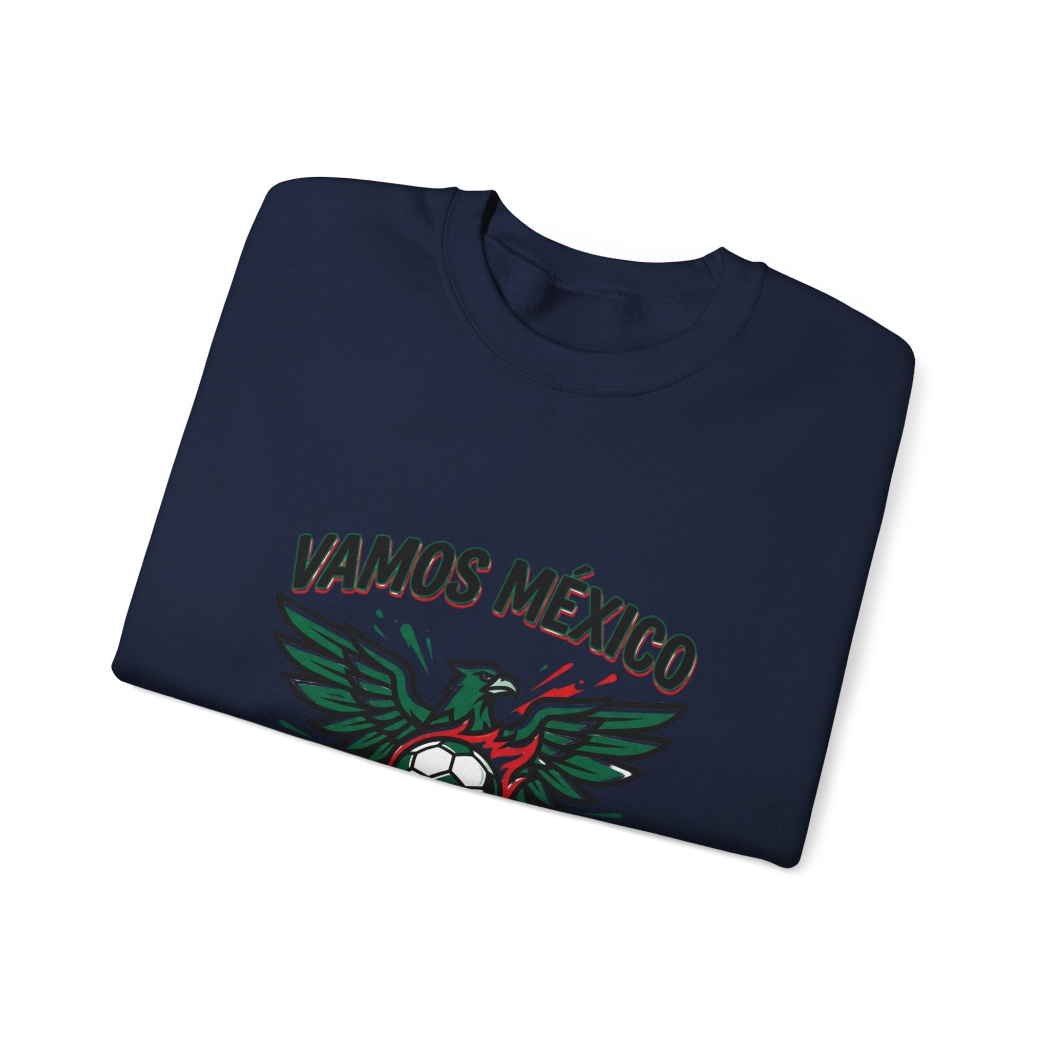 Vamos México Eagle Soccer Crewneck Sweatshirt | Country Pride, Retro Soccer