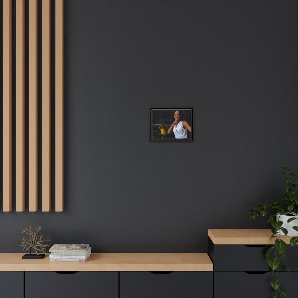 Framed Matte Canvas  — 12" x 9" Horizontal
