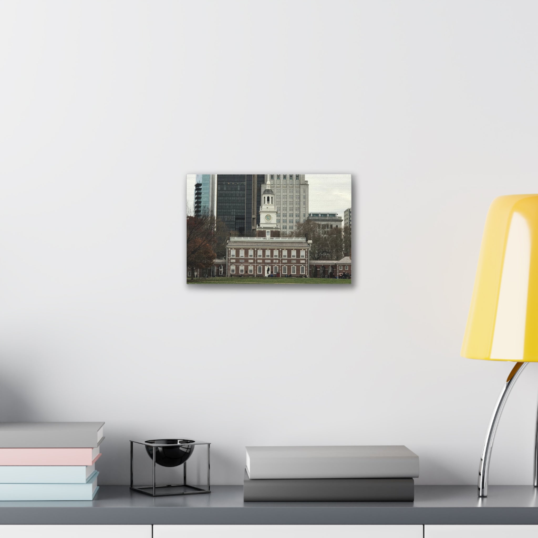 Independence Hall Photo Canvas Print — Historic Philadelphia (Stretched Canvas)