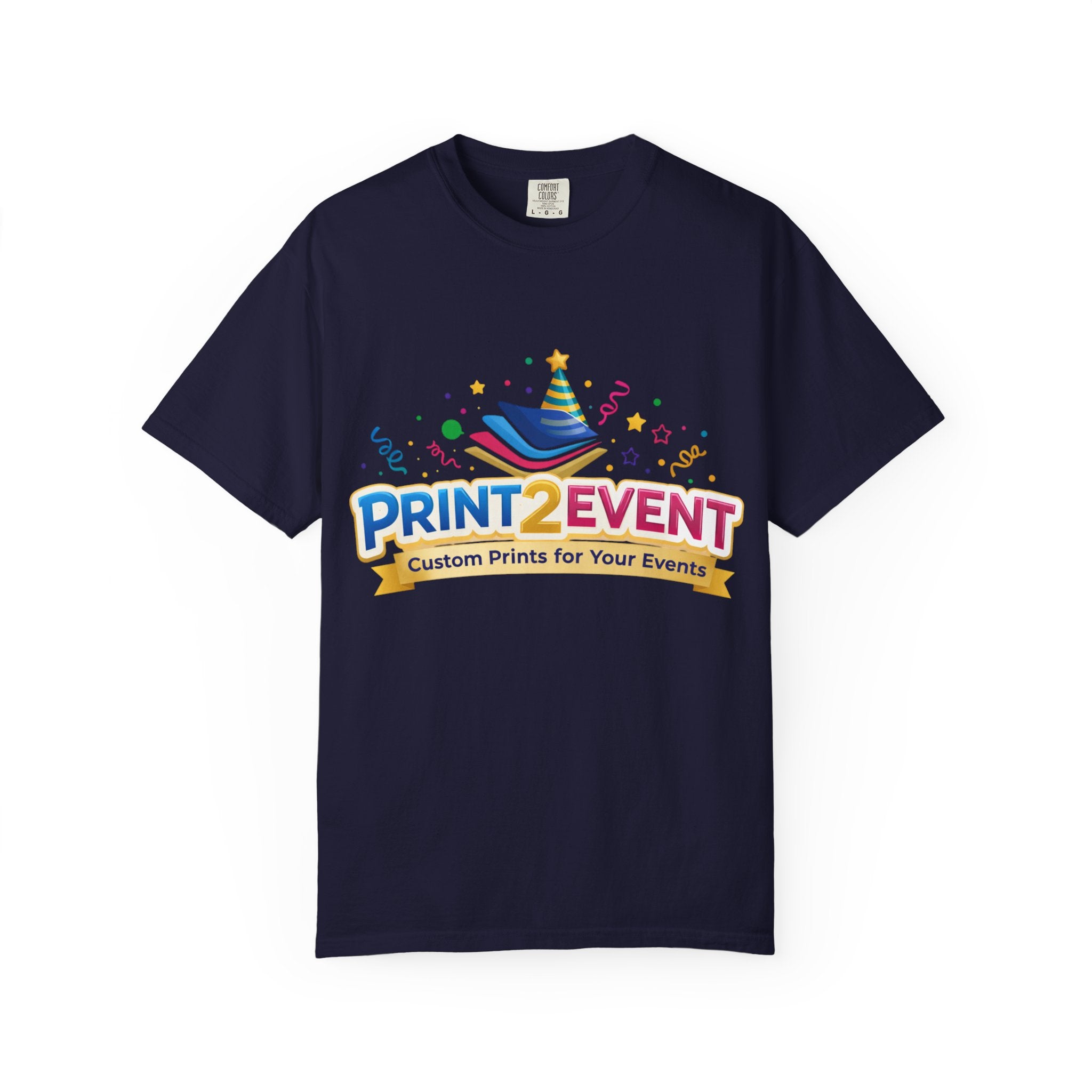 Garment-Dyed Custom T-Shirt for DIY Personalization