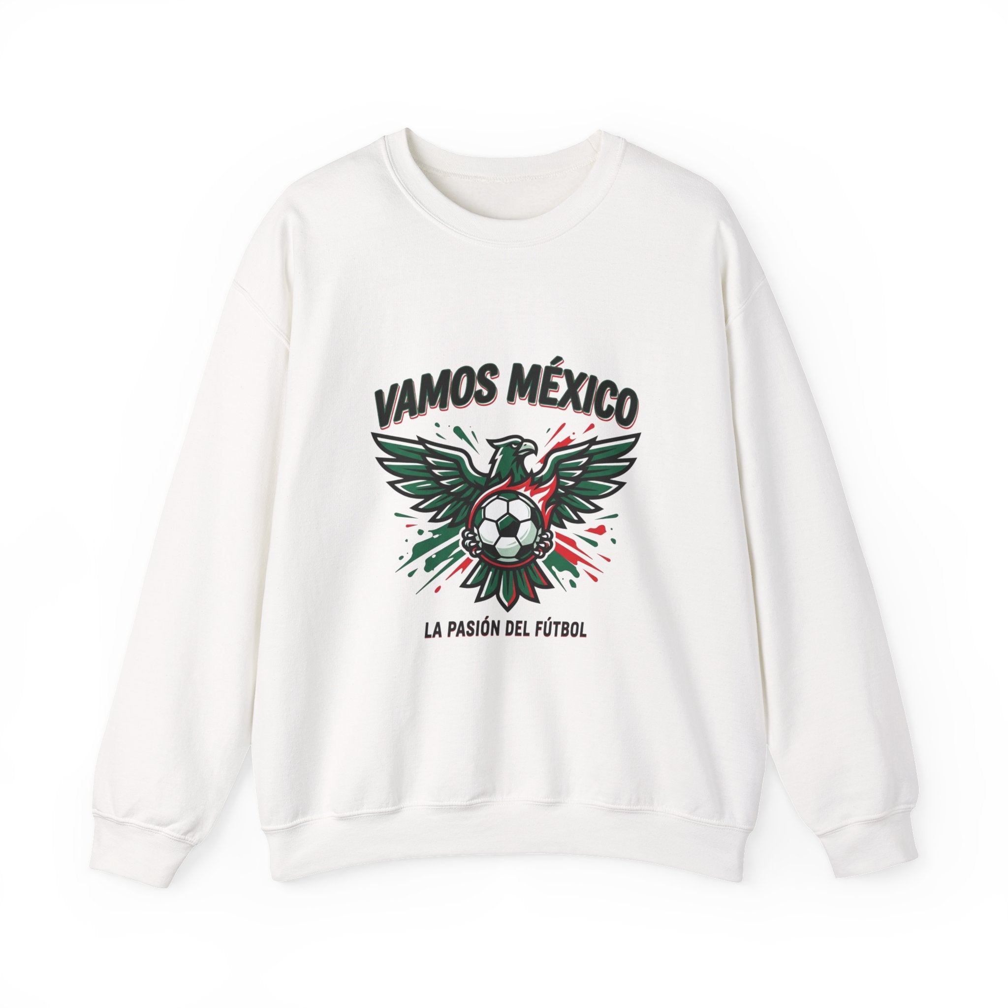 Vamos México Eagle Soccer Crewneck Sweatshirt | Country Pride, Retro Soccer