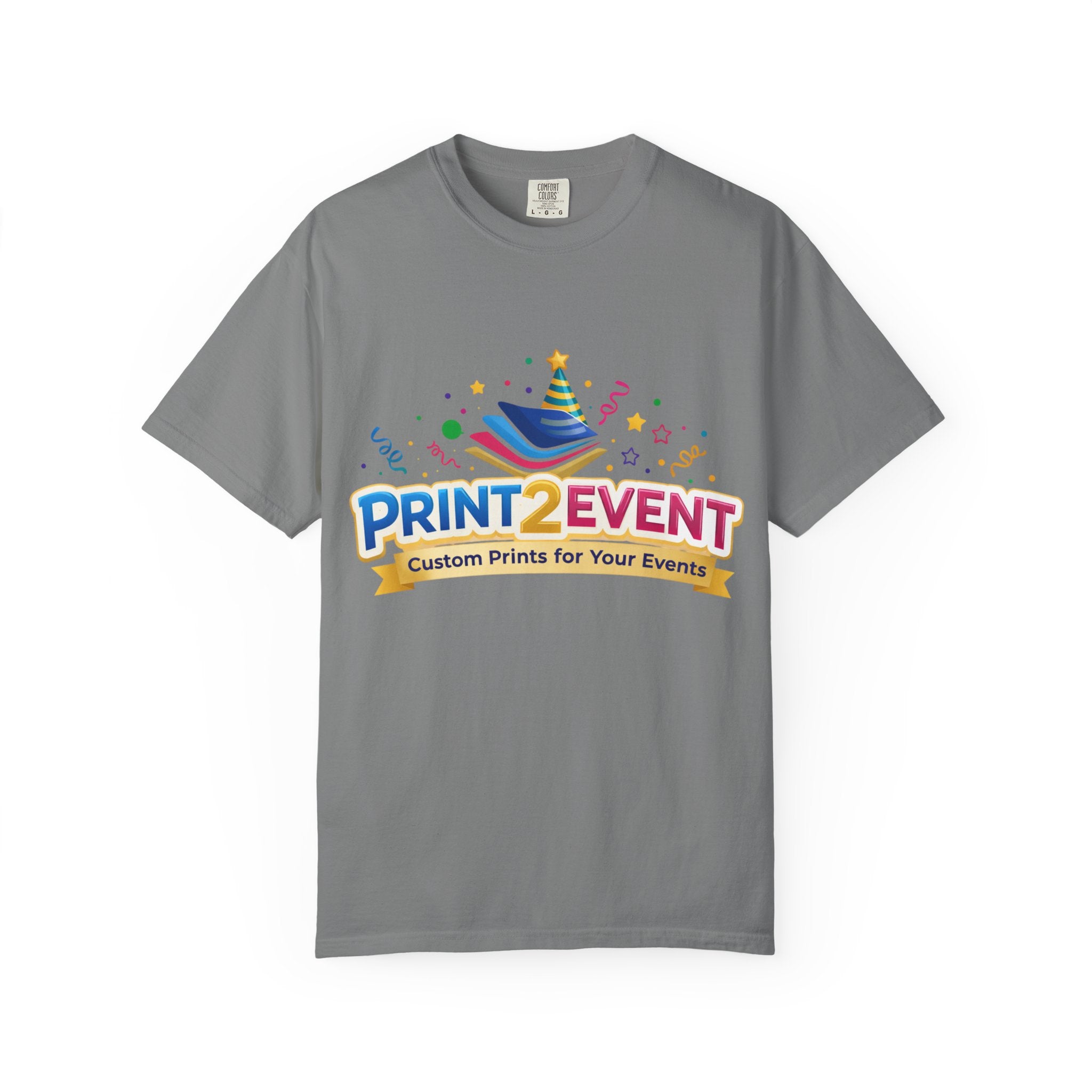 Garment-Dyed Custom T-Shirt for DIY Personalization