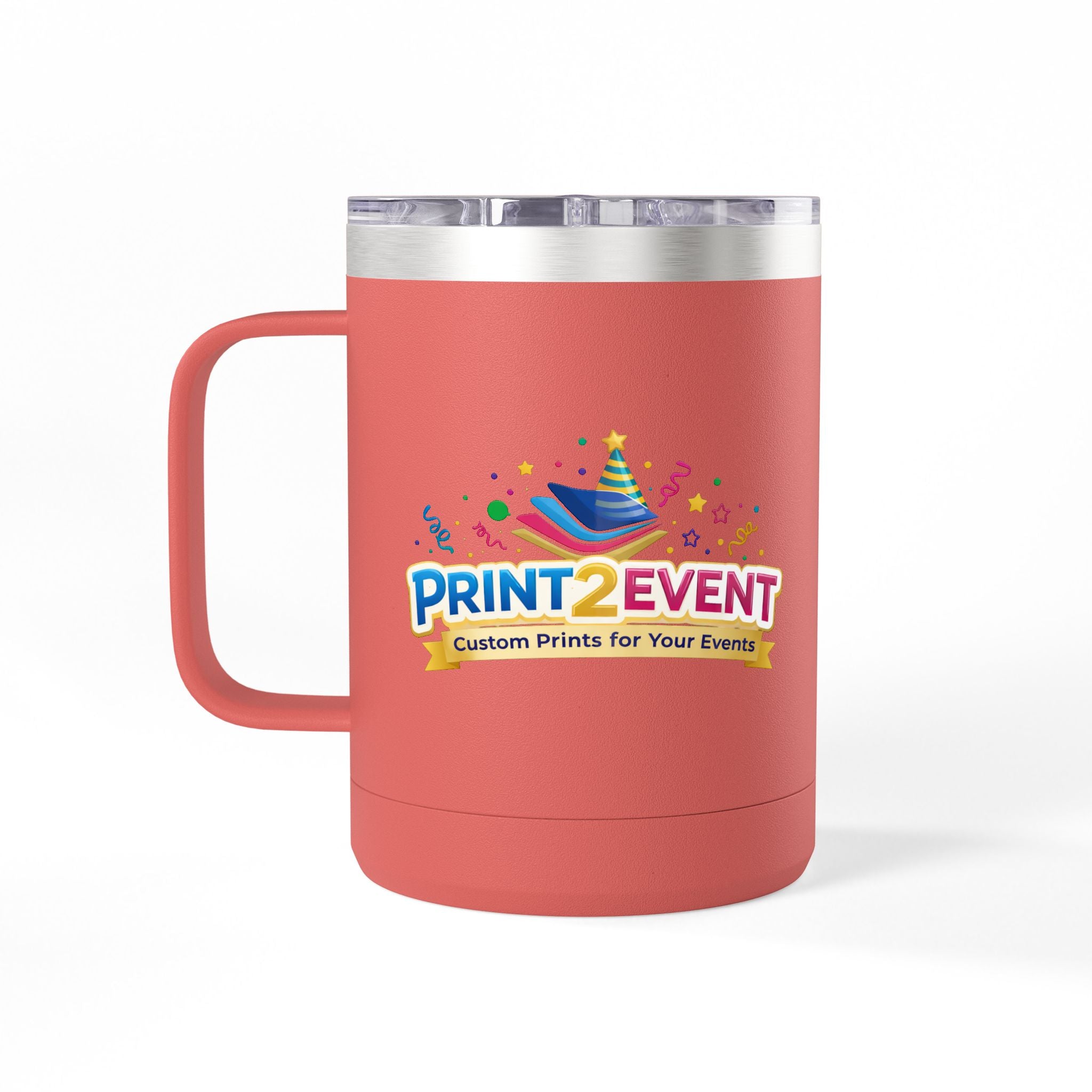 15oz Insulated Coffee Tumbler Mug — Custom Promotional Tumbler Mug