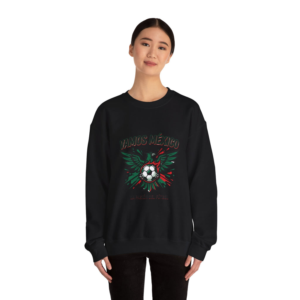 Vamos México Eagle Soccer Crewneck Sweatshirt | Country Pride, Retro Soccer
