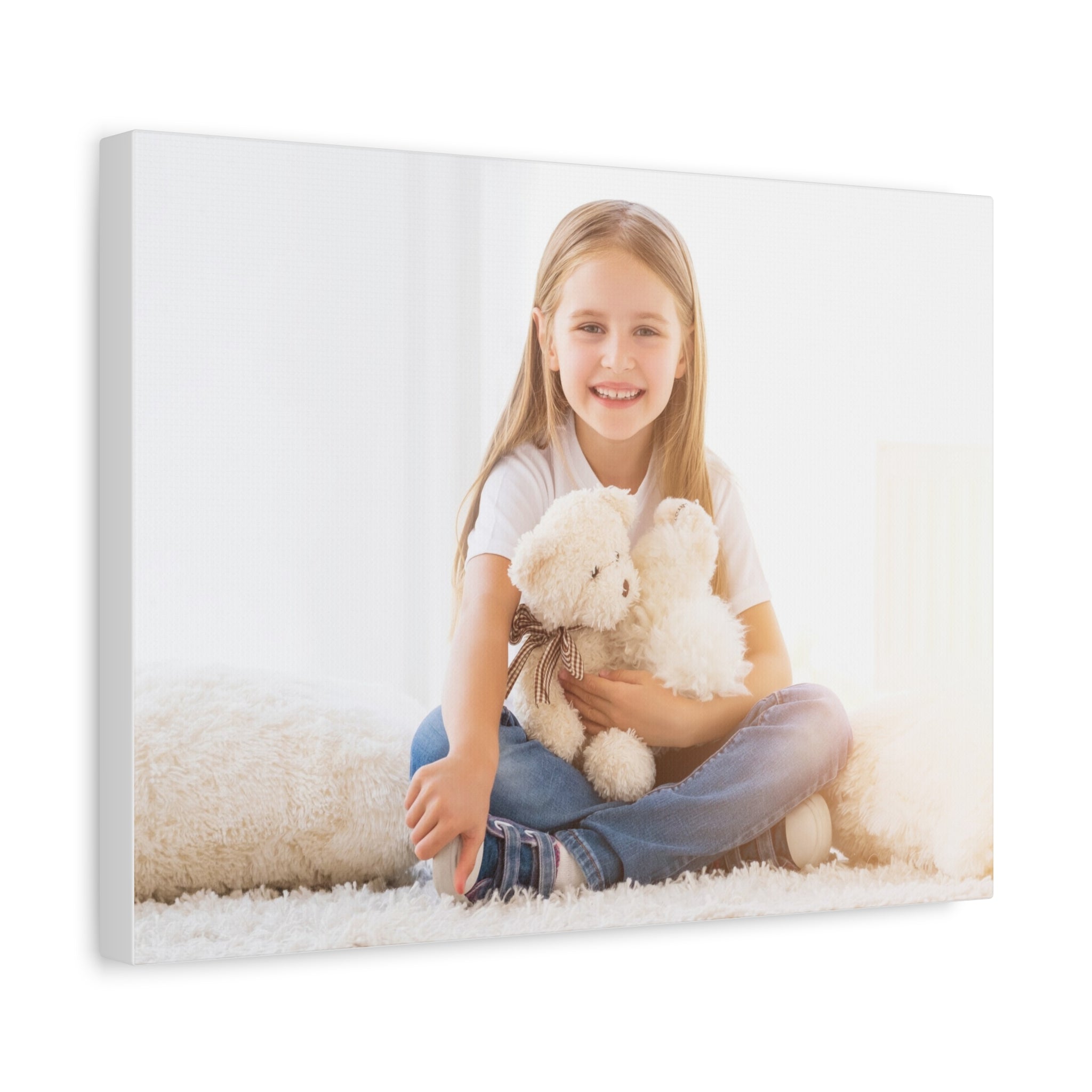 Matte Canvas Photo Print — Custom Portrait  16" X 12" Horizontal