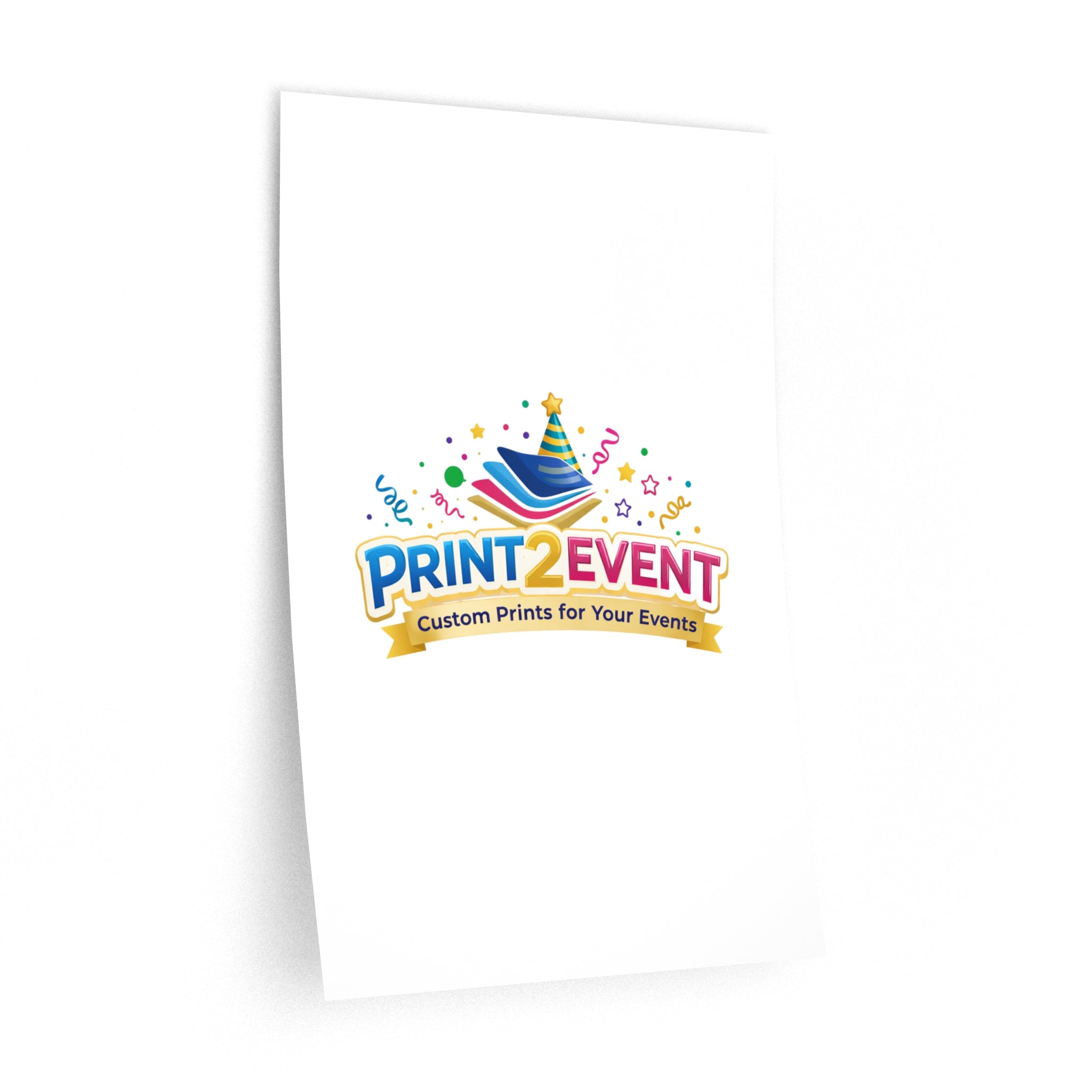 Print2Event Business Decal — Custom Business Removable Branding Sticker 12 X 18