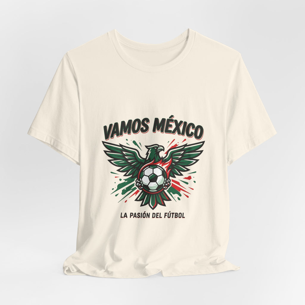 Vamos Mexico Soccer T-Shirt | Country Pride, Retro Soccer Championship Season