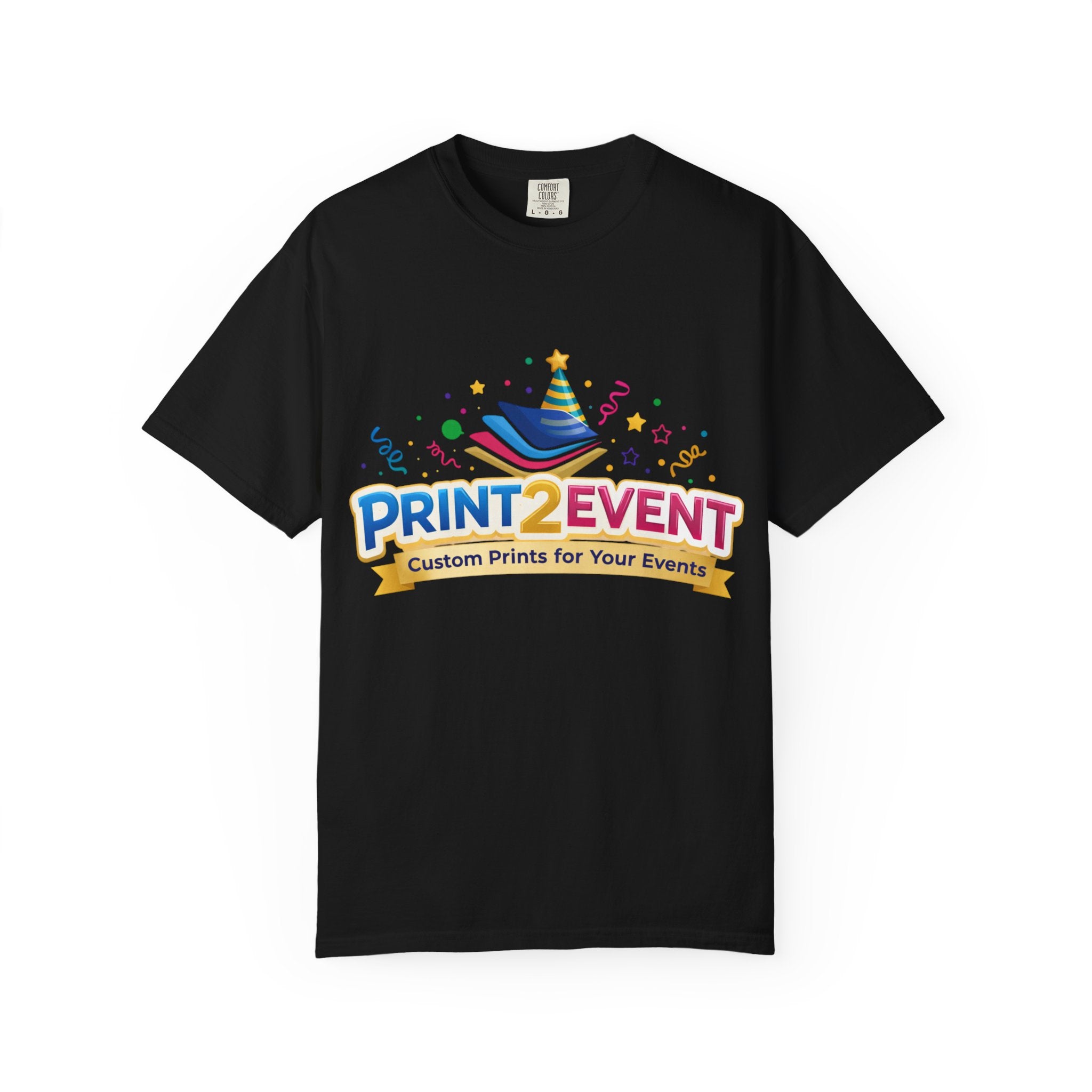 Garment-Dyed Custom T-Shirt for DIY Personalization