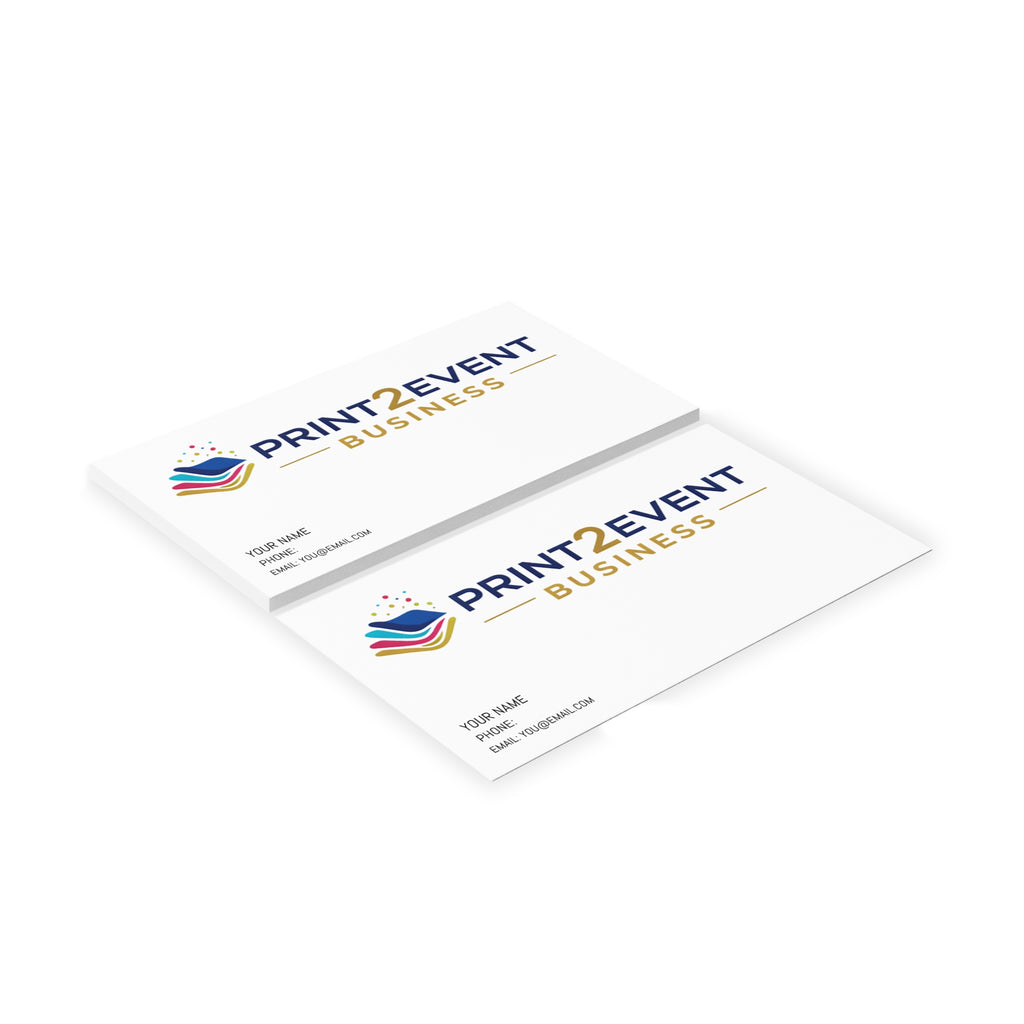 Business Cards — Custom Minimal Corporate Business Card for Event Professionals