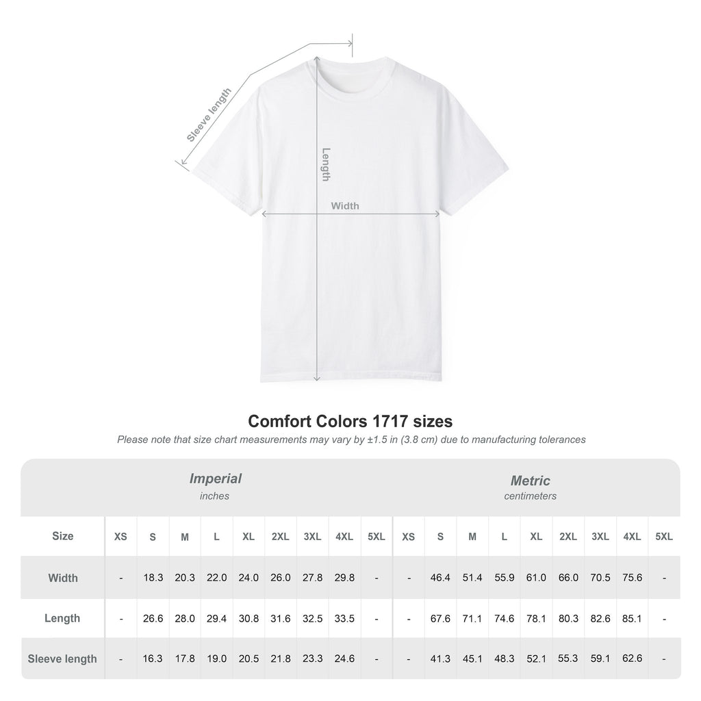 Garment-Dyed Custom T-Shirt for DIY Personalization