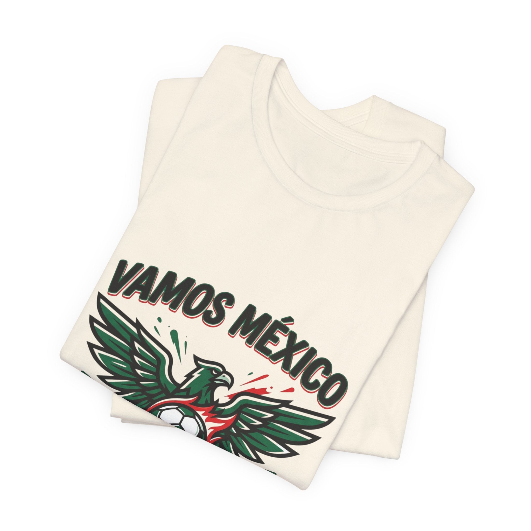 Vamos Mexico Soccer T-Shirt | Country Pride, Retro Soccer Championship Season