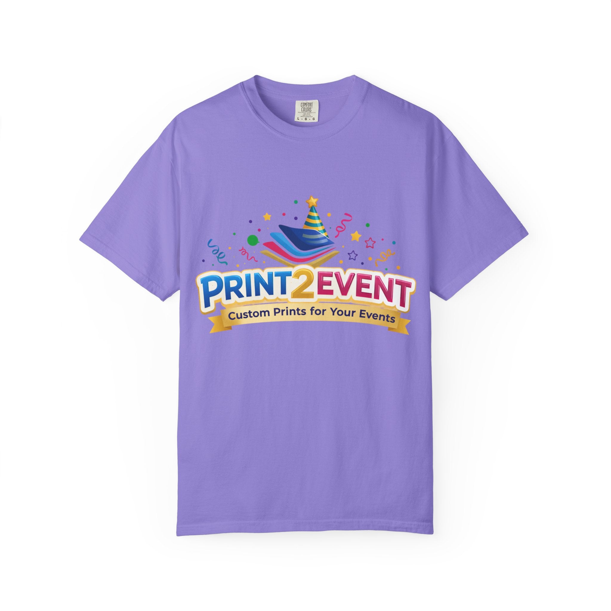 Garment-Dyed Custom T-Shirt for DIY Personalization