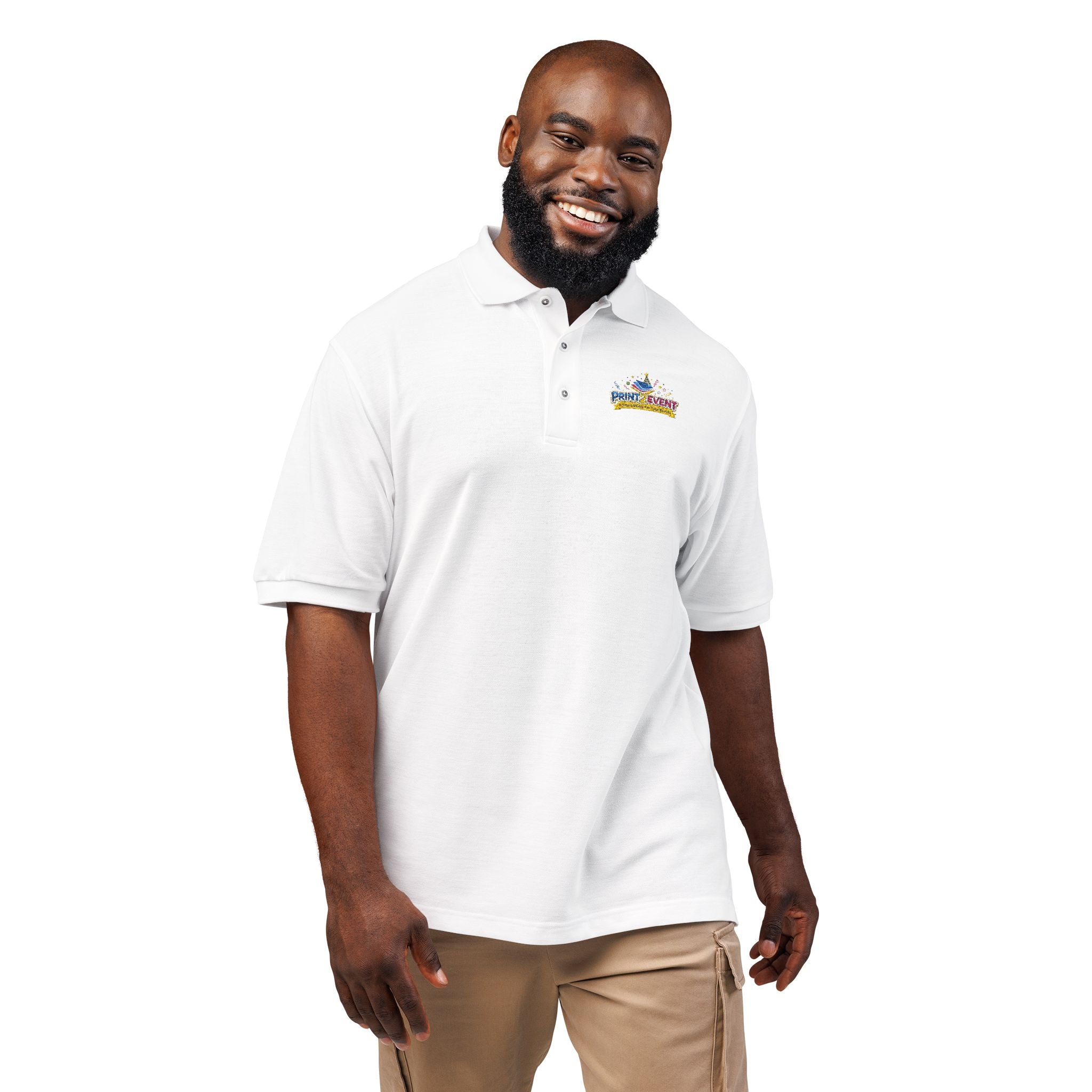 DIY Embroidered Custom Polo Shirt – Your Own Logo Polo