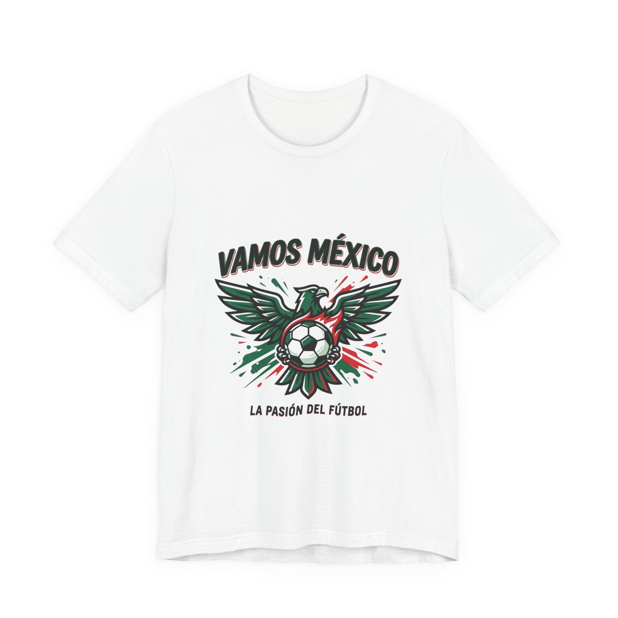 Vamos Mexico Soccer T-Shirt | Country Pride, Retro Soccer Championship Season