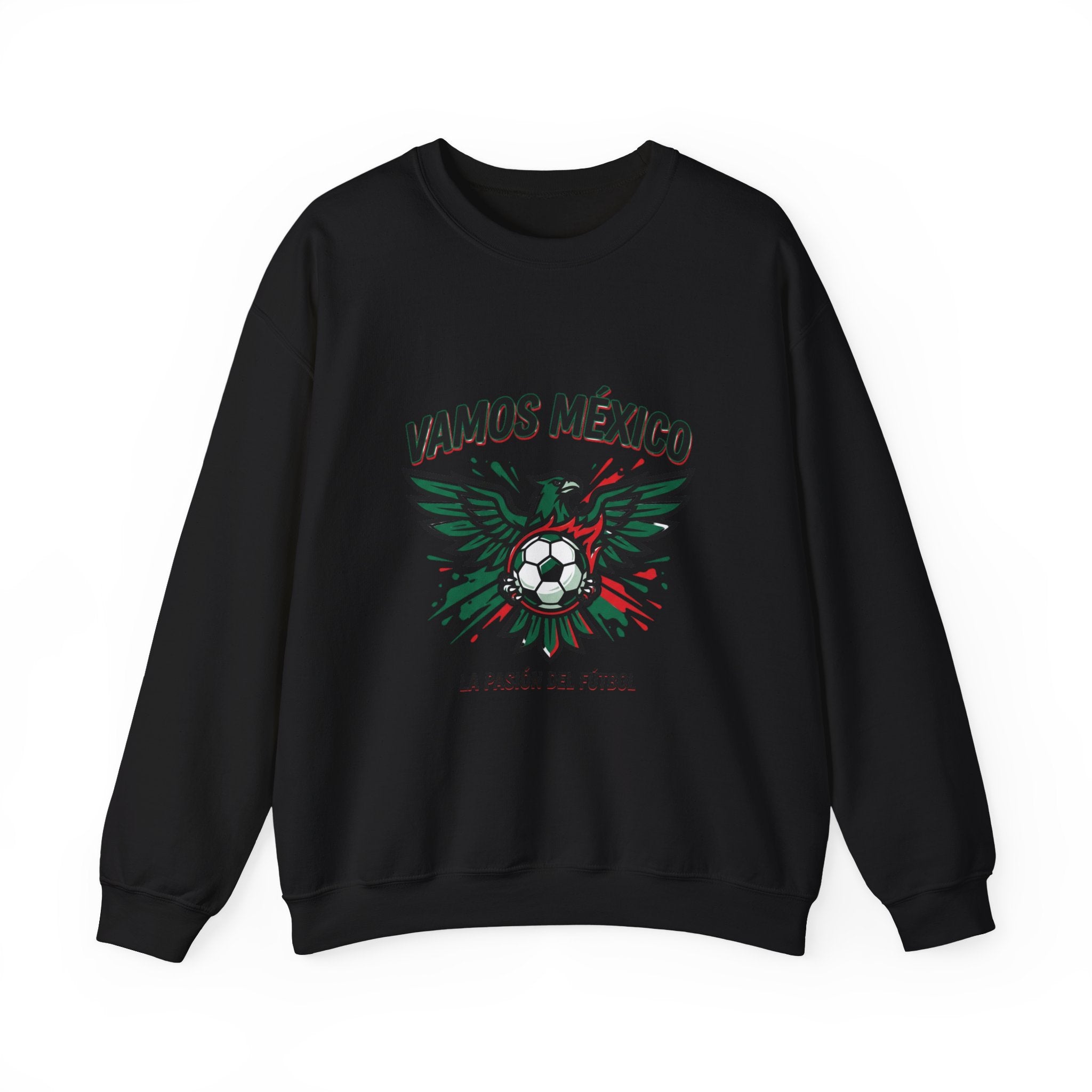 Vamos México Eagle Soccer Crewneck Sweatshirt | Country Pride, Retro Soccer