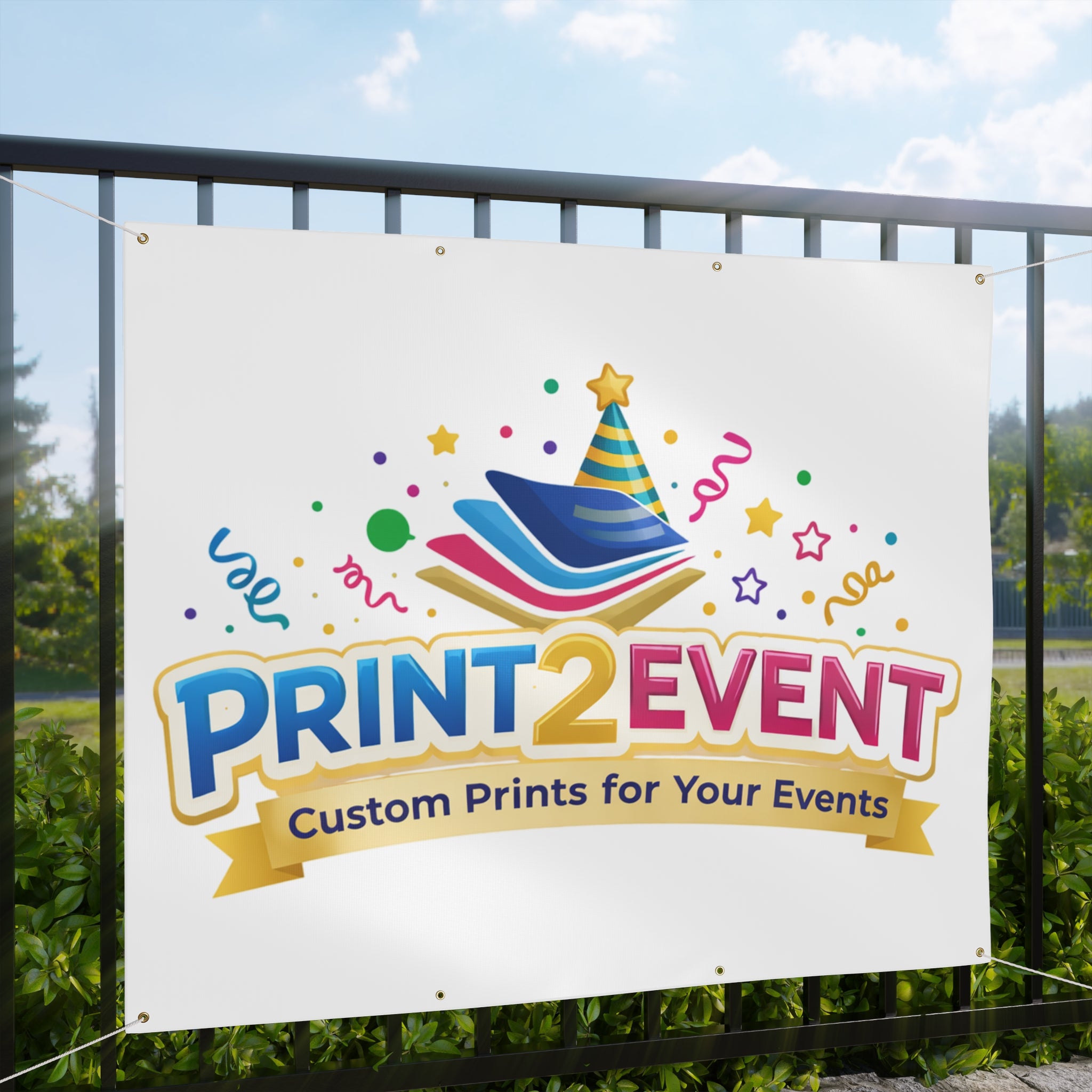 DIY Vinyl Banner — Custom Logo Banner Promotional Banner