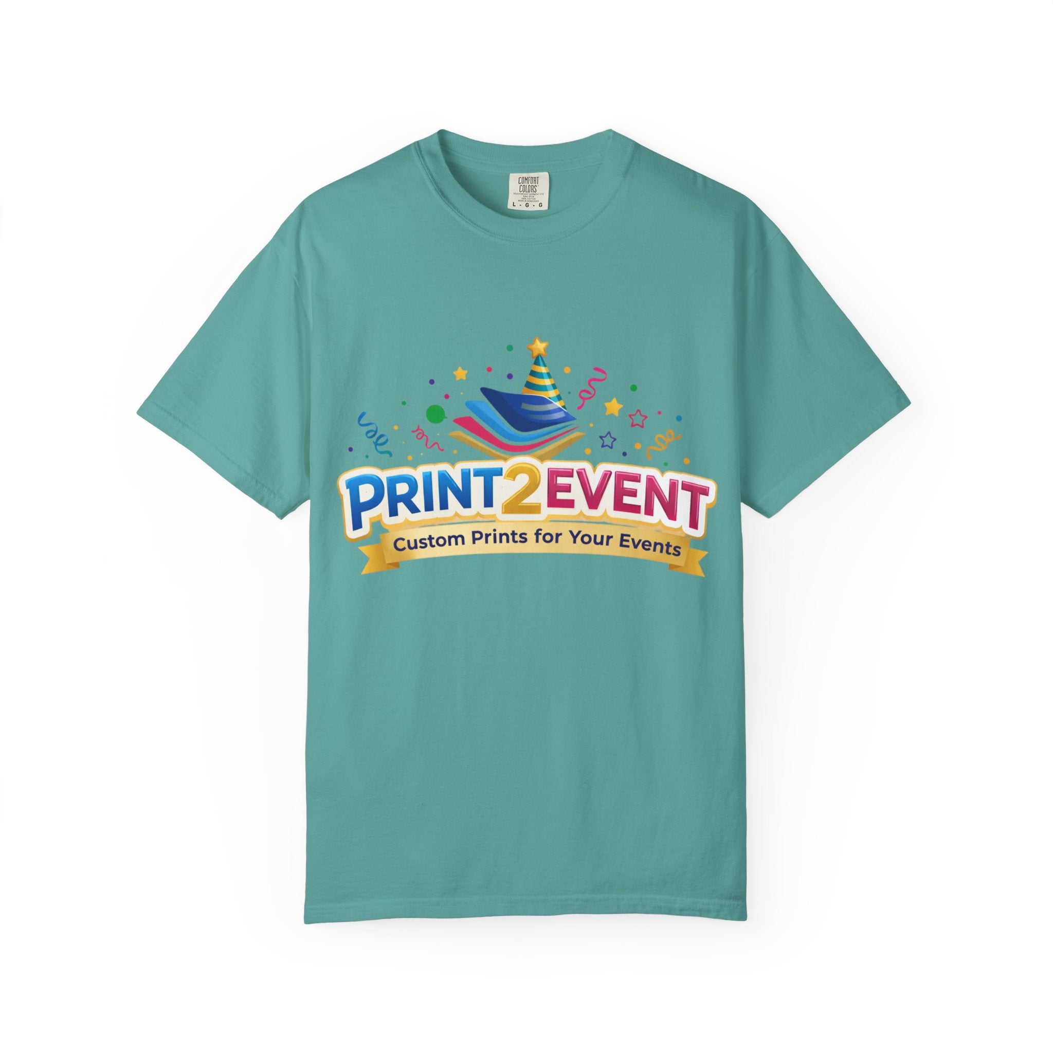 Garment-Dyed Custom T-Shirt for DIY Personalization