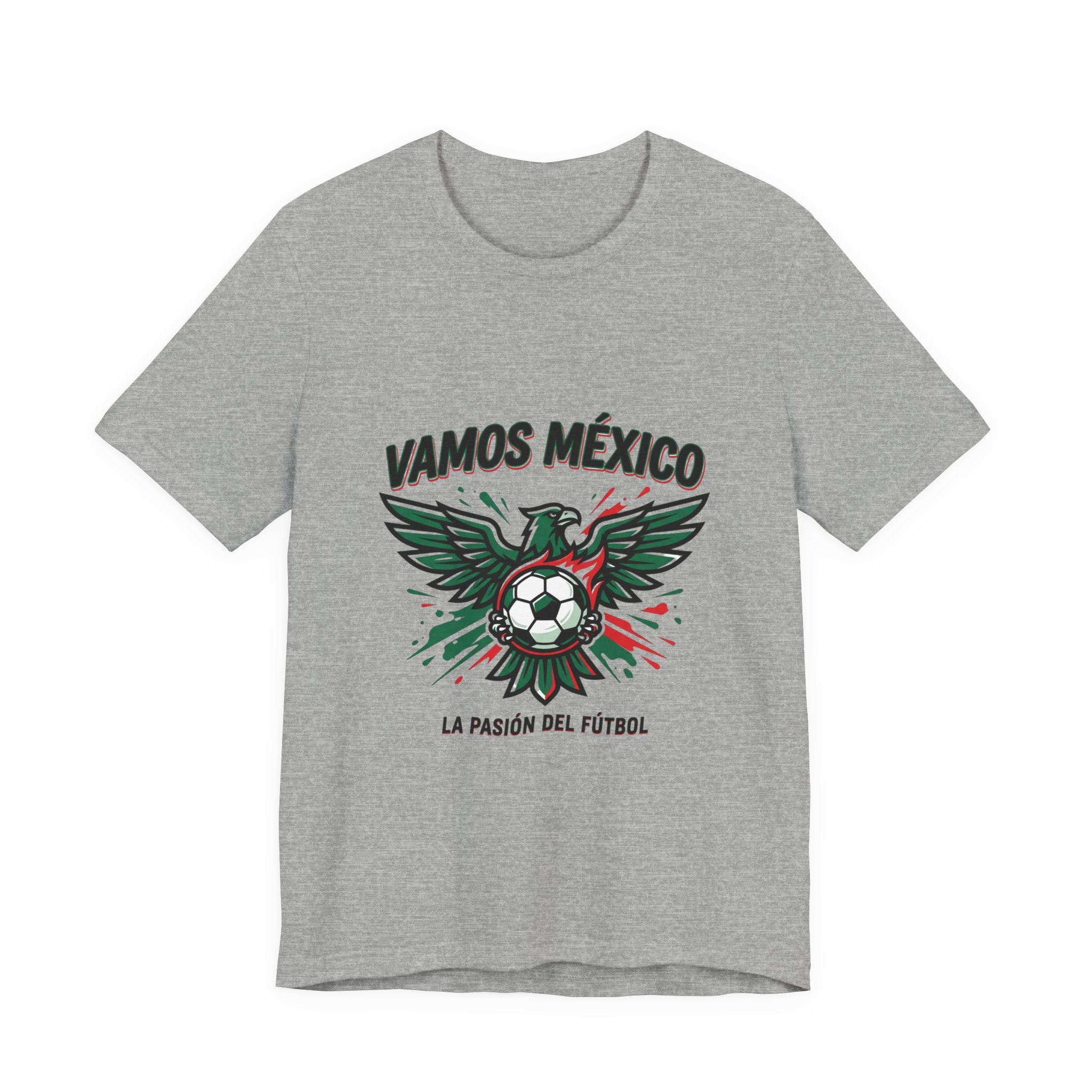 Vamos Mexico Soccer T-Shirt | Country Pride, Retro Soccer Championship Season