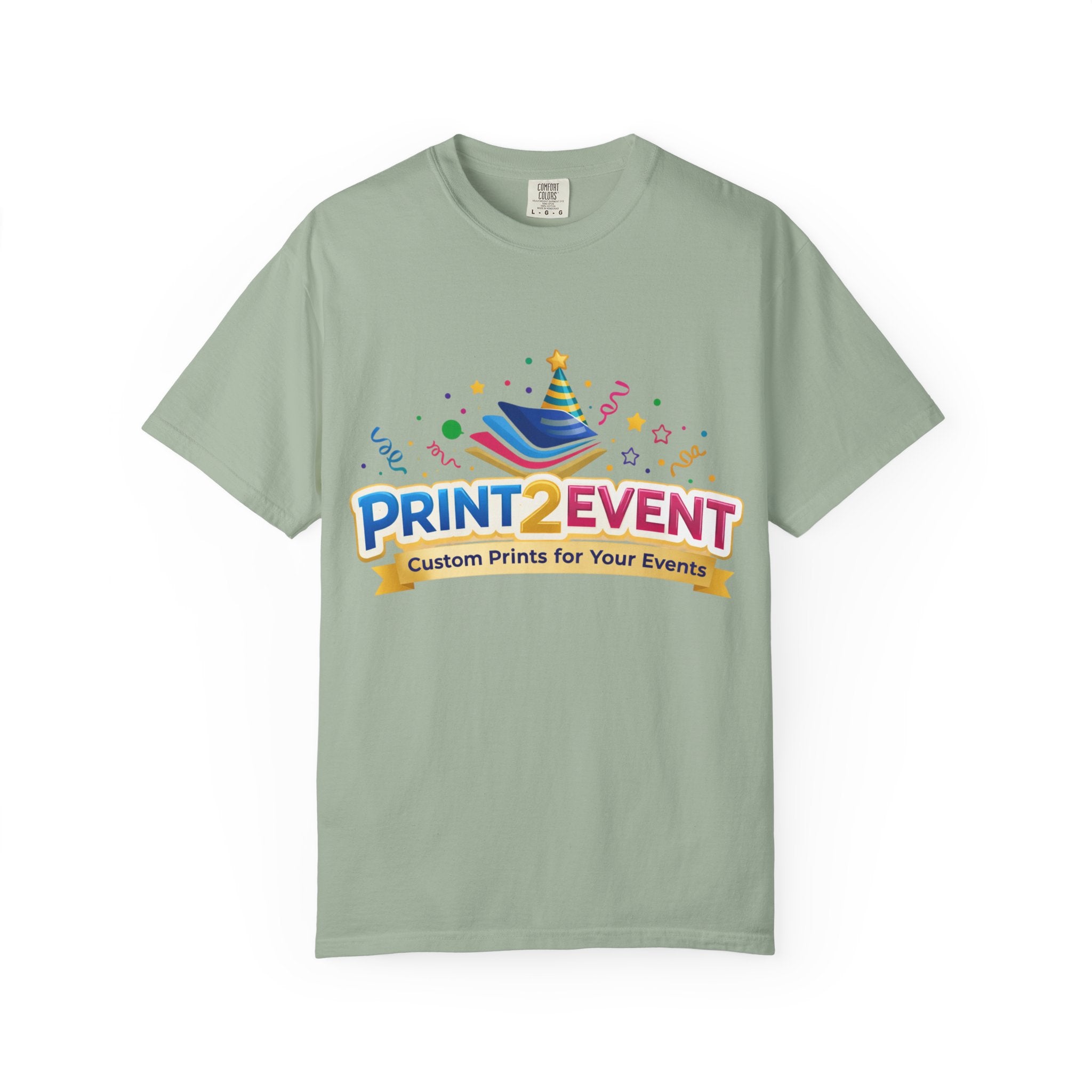 Garment-Dyed Custom T-Shirt for DIY Personalization