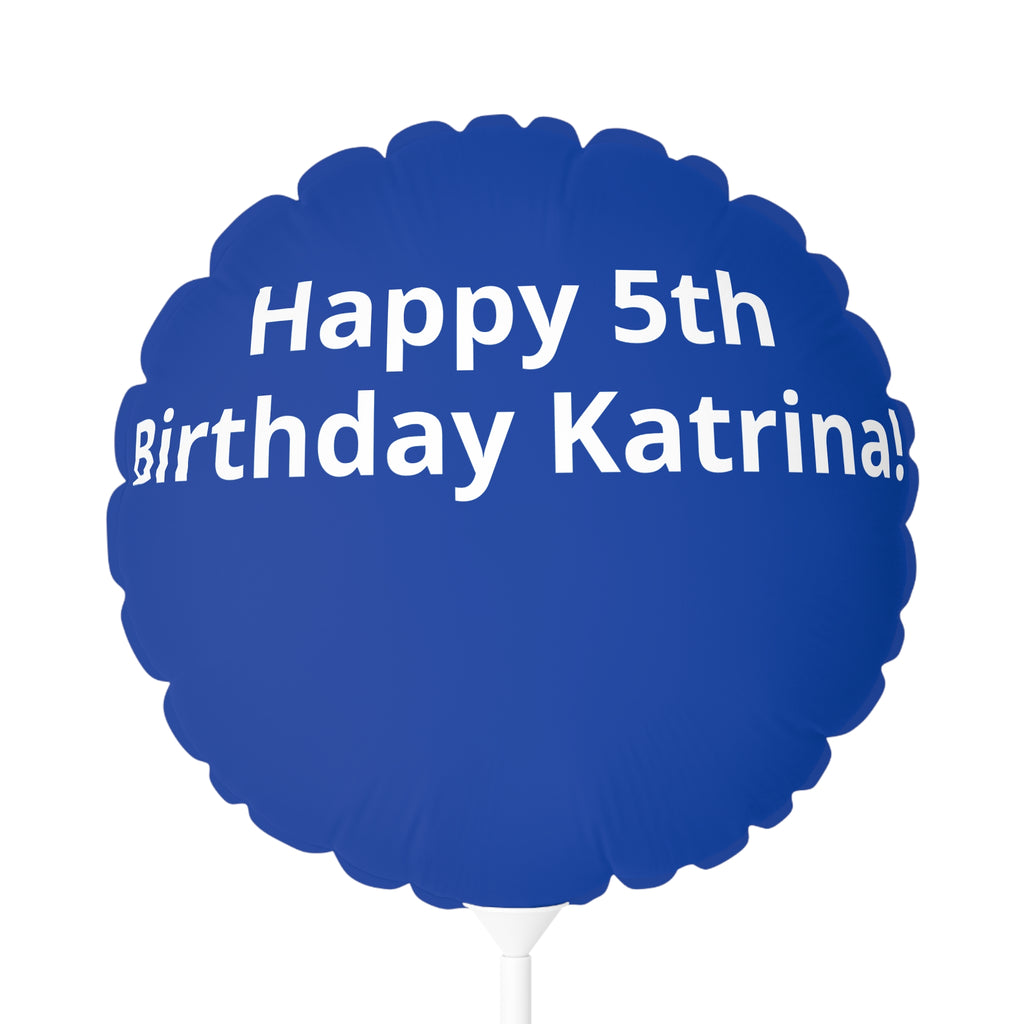 Customized Mylar Balloon — 11" Round Party Balloon