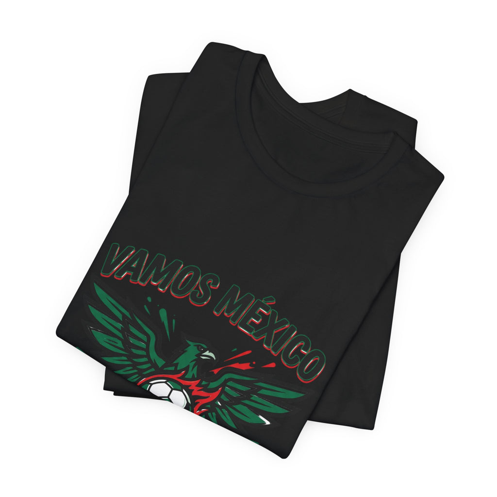 Vamos Mexico Soccer T-Shirt | Country Pride, Retro Soccer Championship Season