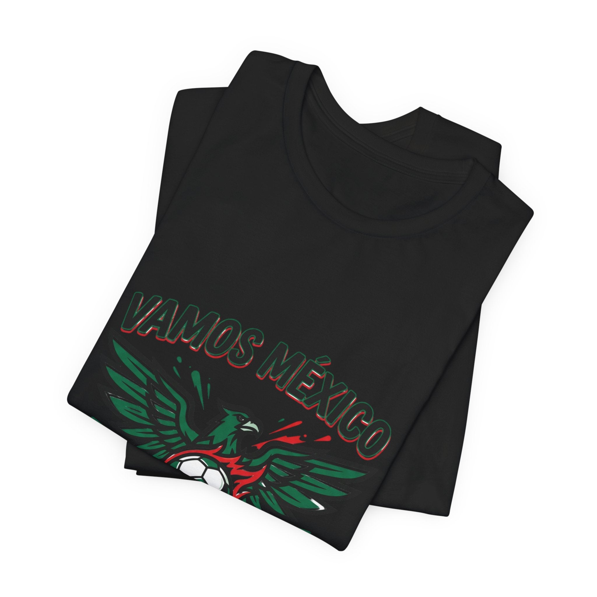 Vamos Mexico Soccer T-Shirt | Country Pride, Retro Soccer Championship Season