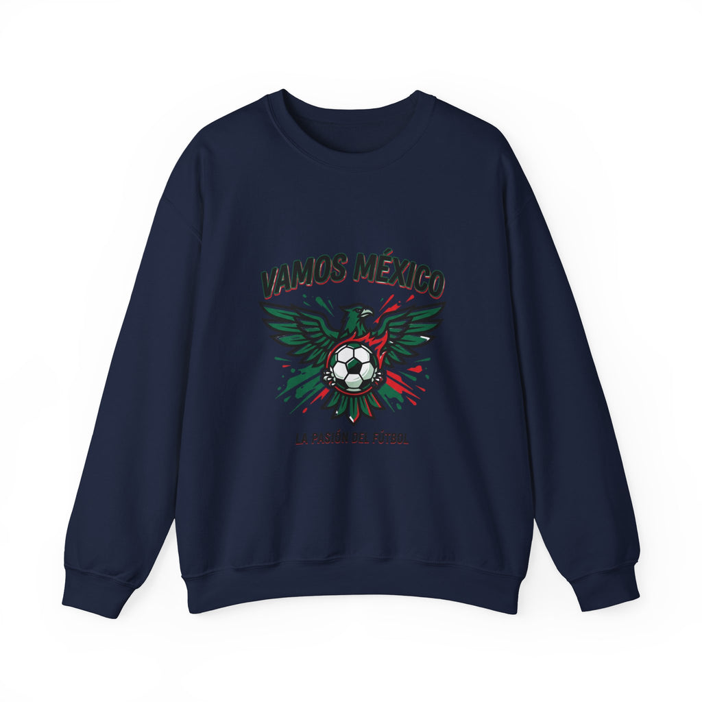Vamos México Eagle Soccer Crewneck Sweatshirt | Country Pride, Retro Soccer