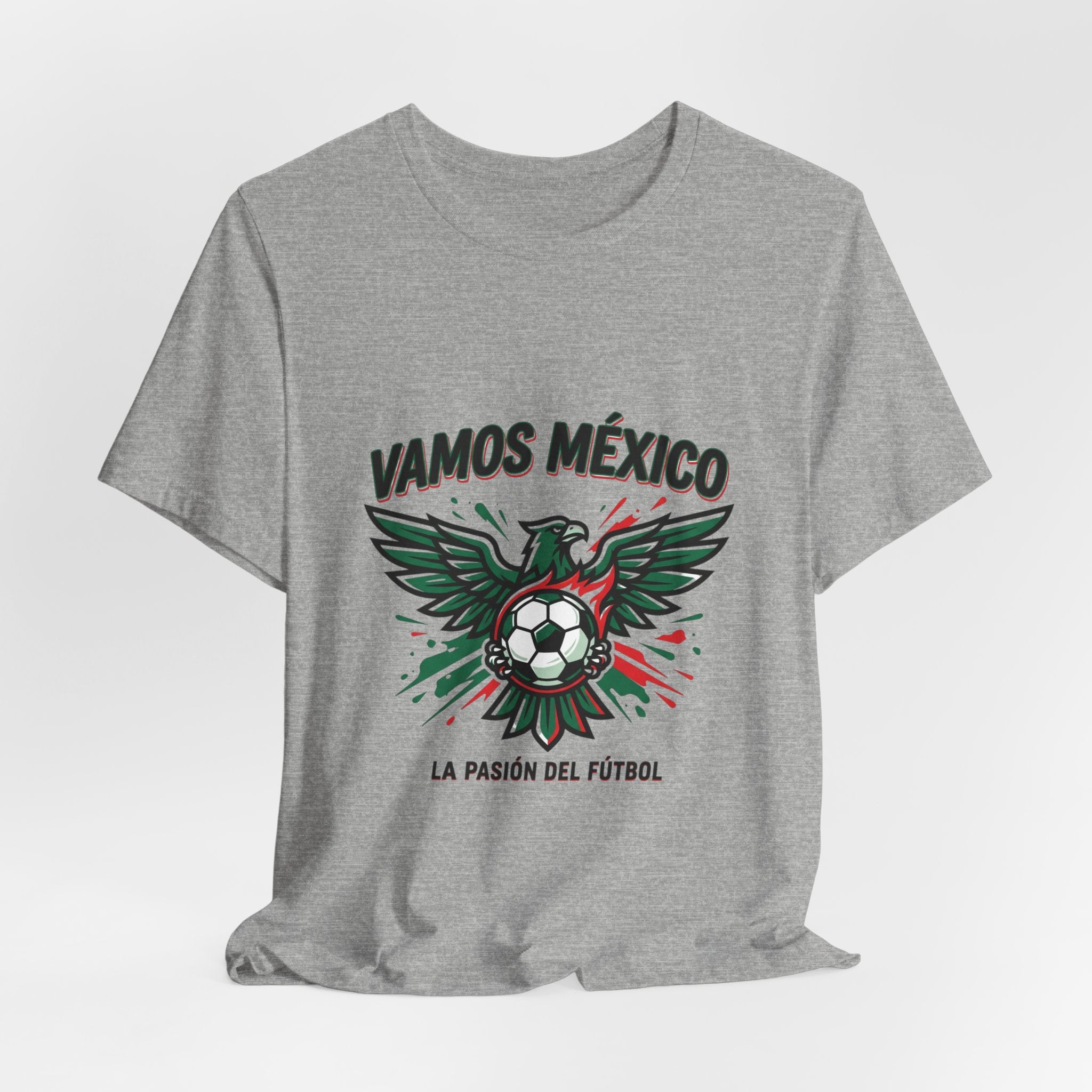 Vamos Mexico Soccer T-Shirt | Country Pride, Retro Soccer Championship Season