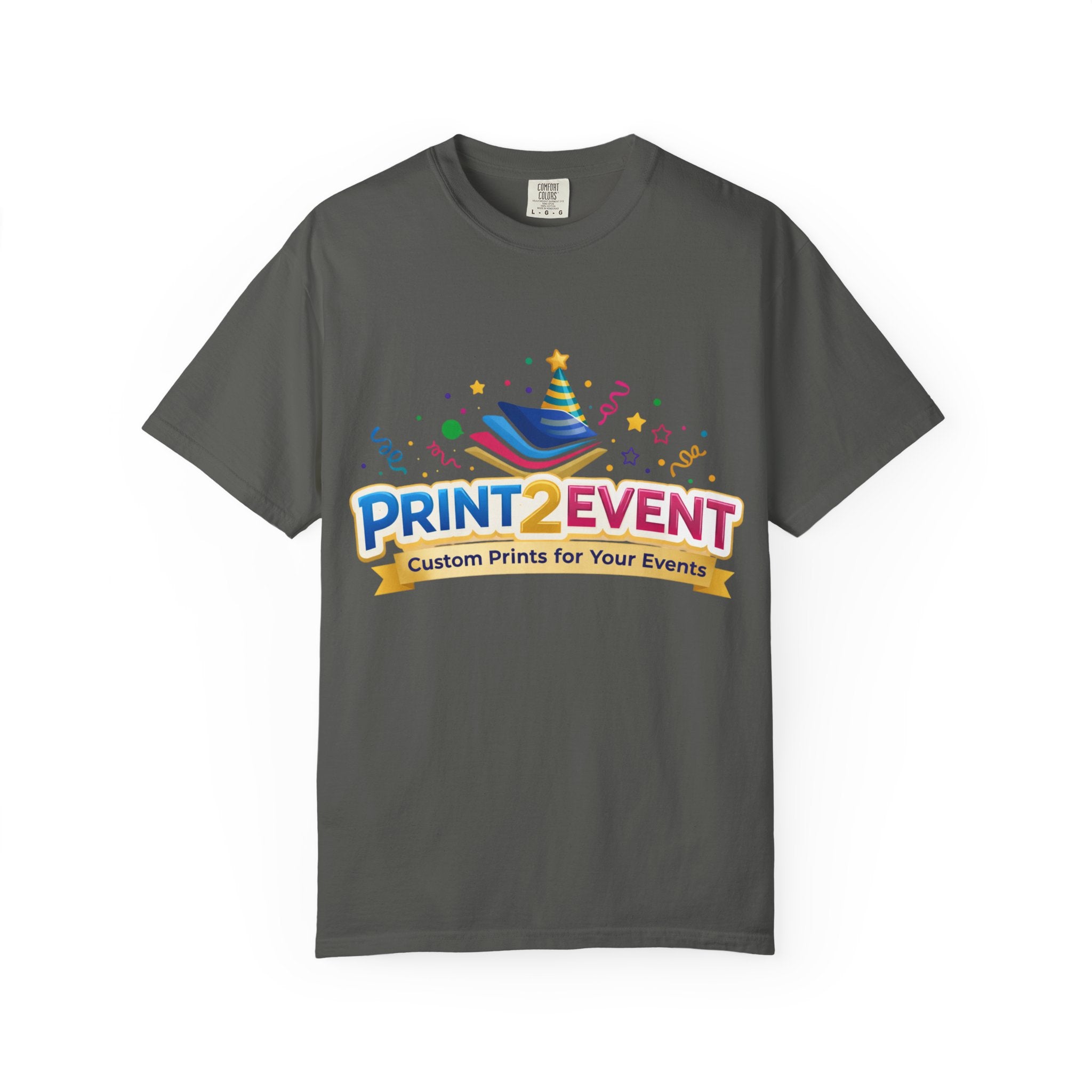 Garment-Dyed Custom T-Shirt for DIY Personalization