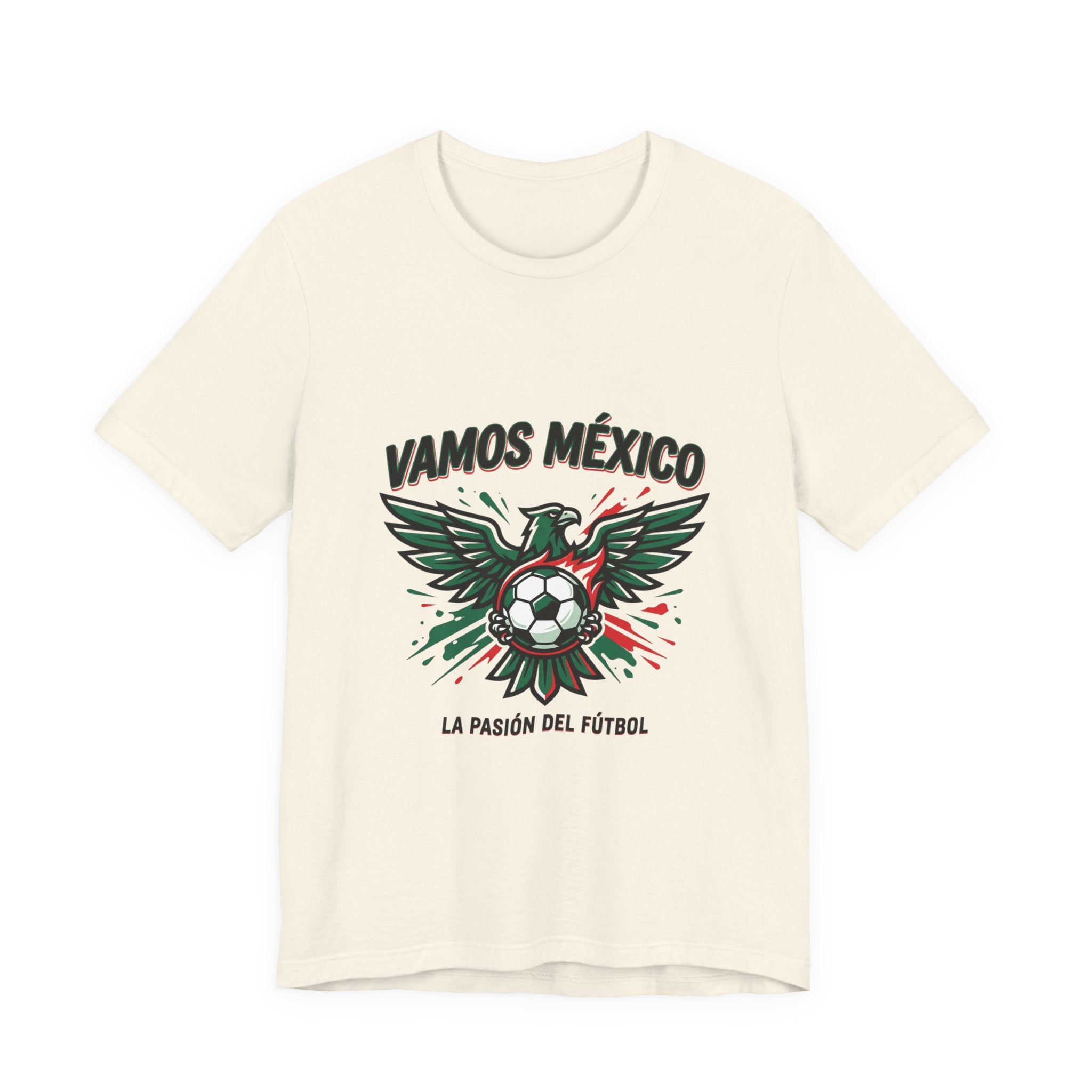 Vamos Mexico Soccer T-Shirt | Country Pride, Retro Soccer Championship Season